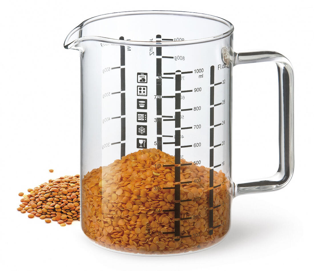 odměrka kuchyňská 0,5l skleněná 0.29 Kg MTA MAXMIX Sklad14 200530