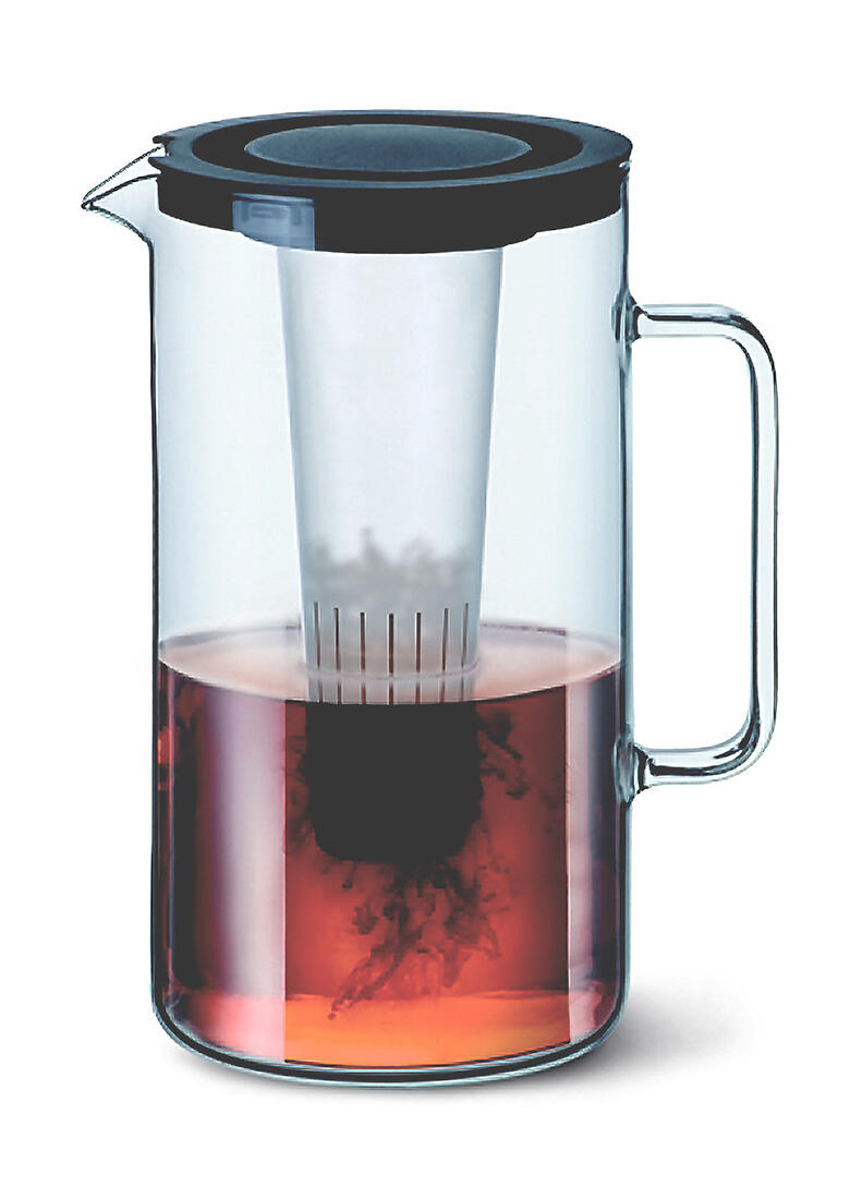 džbán skleněný 2500ml, PH vložka na led a sítko, mix barev 0.87 Kg MTA MAXMIX Sklad14 200795