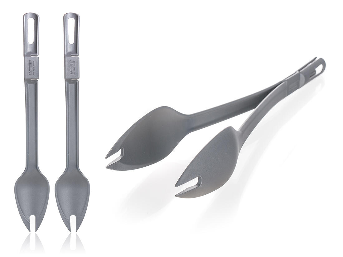kleště kuchařské 32cm nylon CULINARIA Grey 0.07 Kg MTA MAXMIX Sklad14 370010