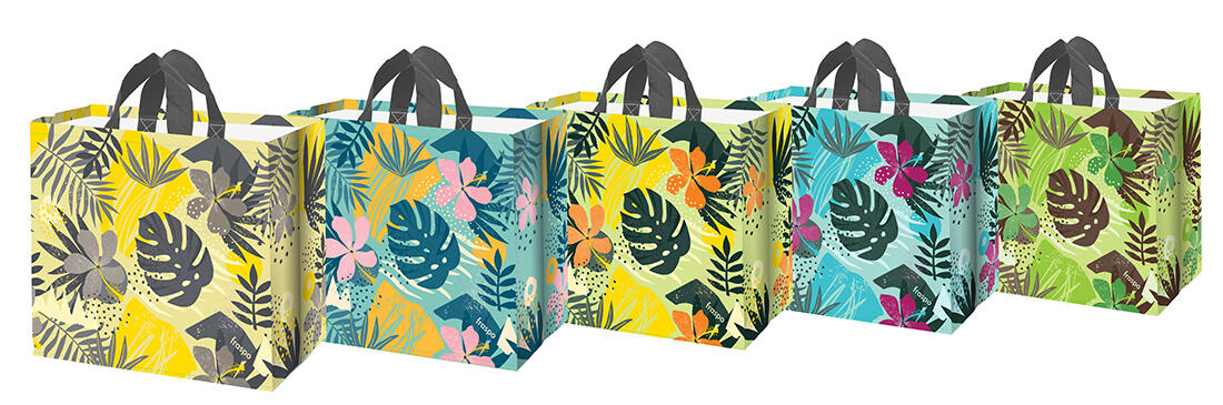taška LISTY MONSTERA 40x40x20cm PH mix barev 0.09 Kg MTA MAXMIX Sklad14 717005