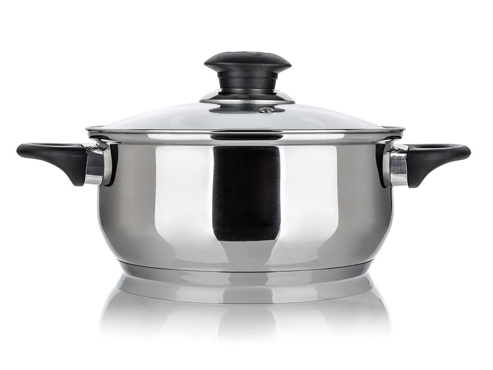 hrnec 22cm se skl.poklicí 3,8l nerez SUPER VALUE