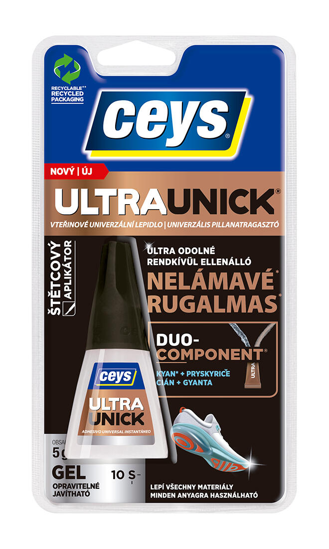 lepidlo vteřinové 5g ULTRAUNICK gel se štětcem 0.01 Kg MTA MAXMIX Sklad14 505070