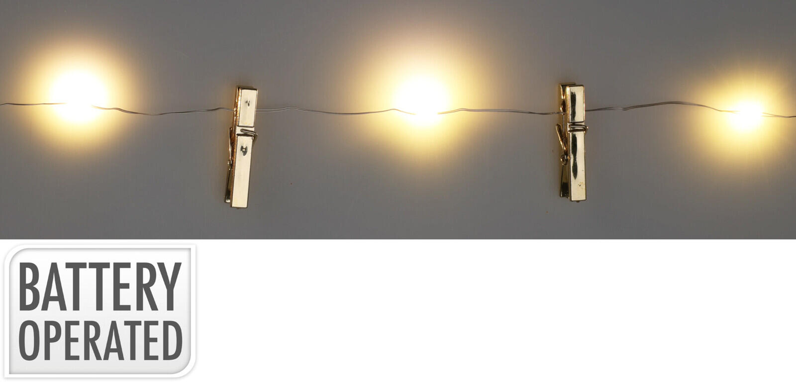 osvětlení vánoční  0,9m 20LED S KLIPEM (10ks) 0.05 Kg MTA MAXMIX Sklad14 386917
