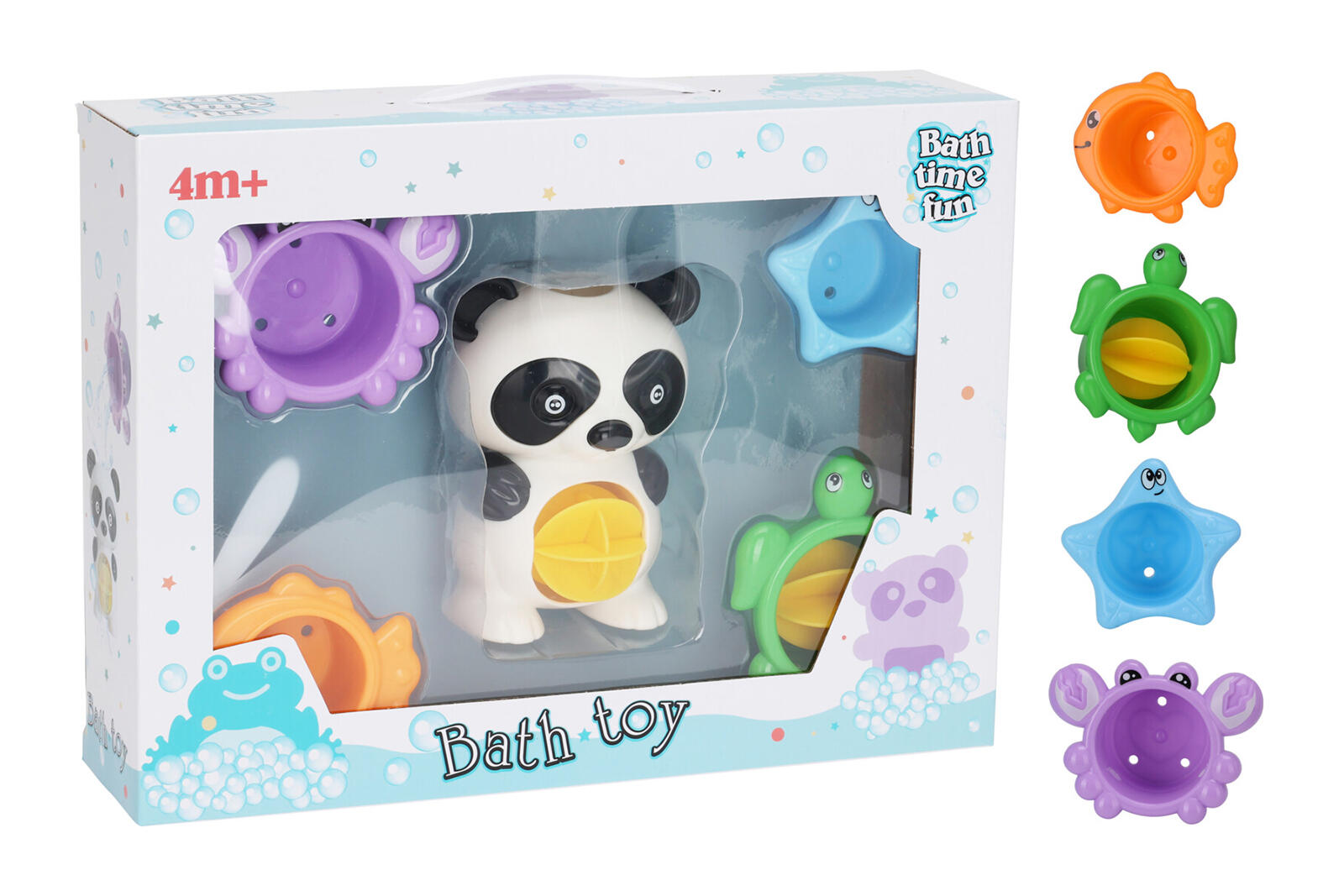 hračka PANDA do vany + příslušenství PH 0.14 Kg MTA MAXMIX Sklad14 387222