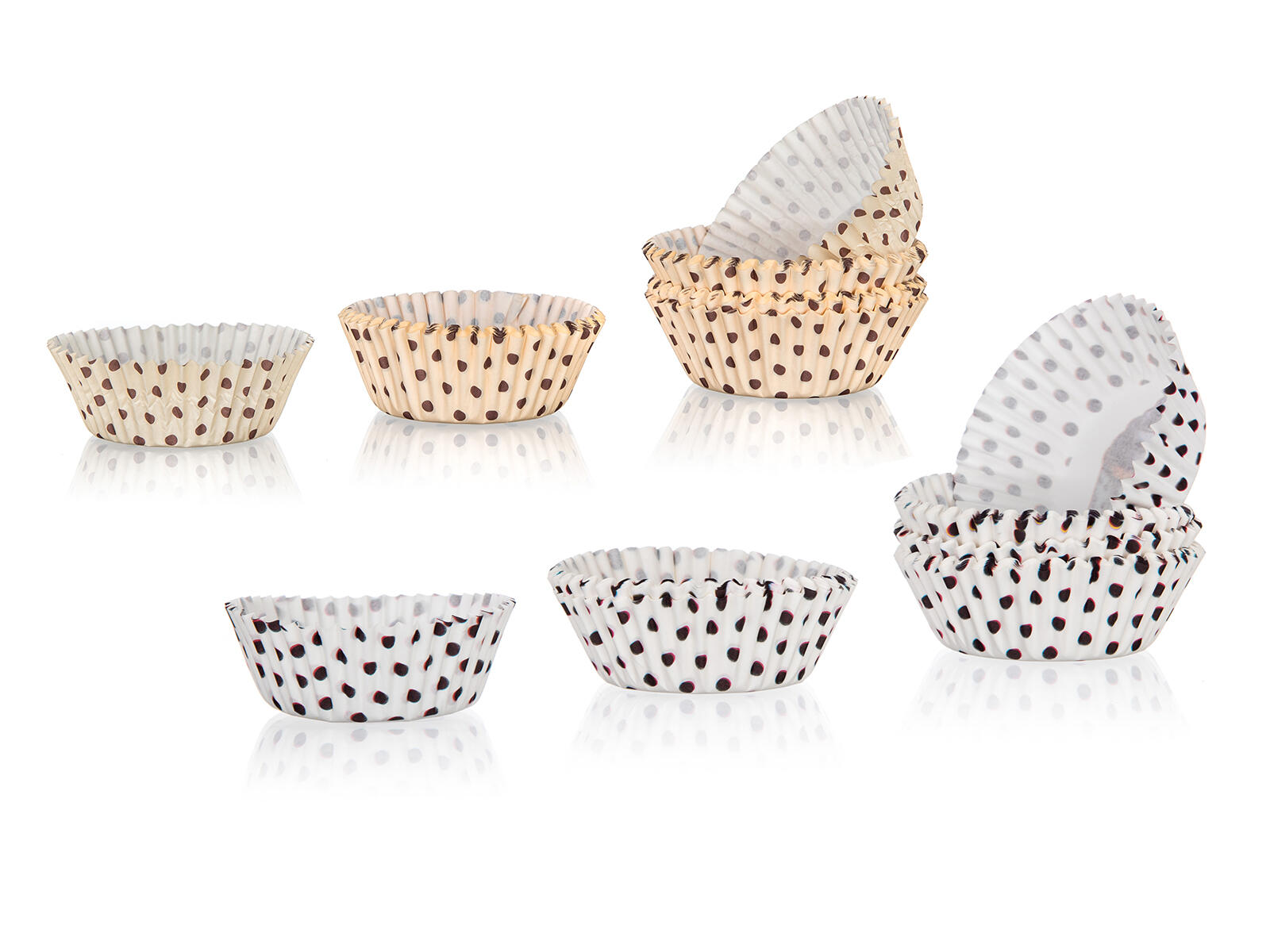 košíček cukrářský 6x4,1cm papírový (100ks) DOTS mix 0.03 Kg MTA MAXMIX Sklad14 370175