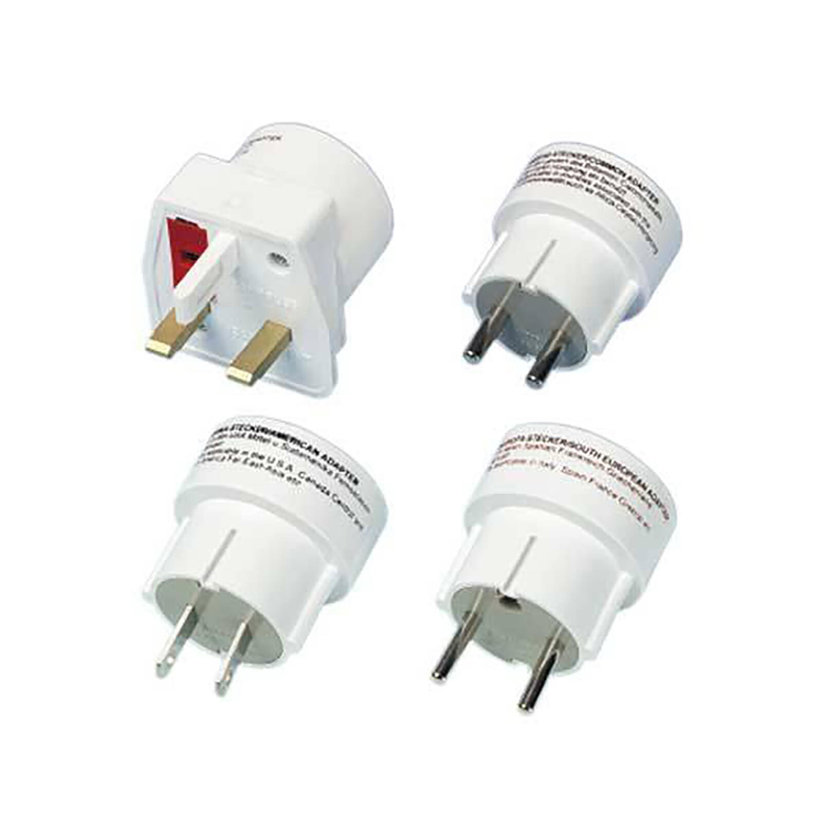 adaptér cestovní set VIVANCO RS 4W (4ks) 0.13 Kg MTA MAXMIX Sklad14 129249