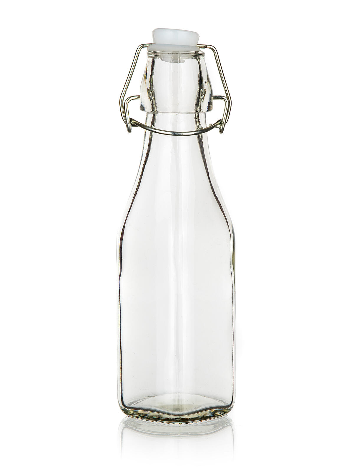 láhev s pákovým uzávěrem  240ml hranatá skleněná YARA 0.22 Kg MTA MAXMIX Sklad14 267524 8591022602478
