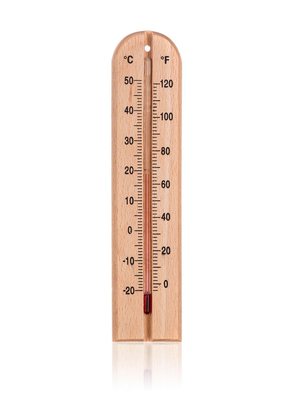 teploměr 20cm dřev.světlý 0.07 Kg MTA MAXMIX Sklad14 267567