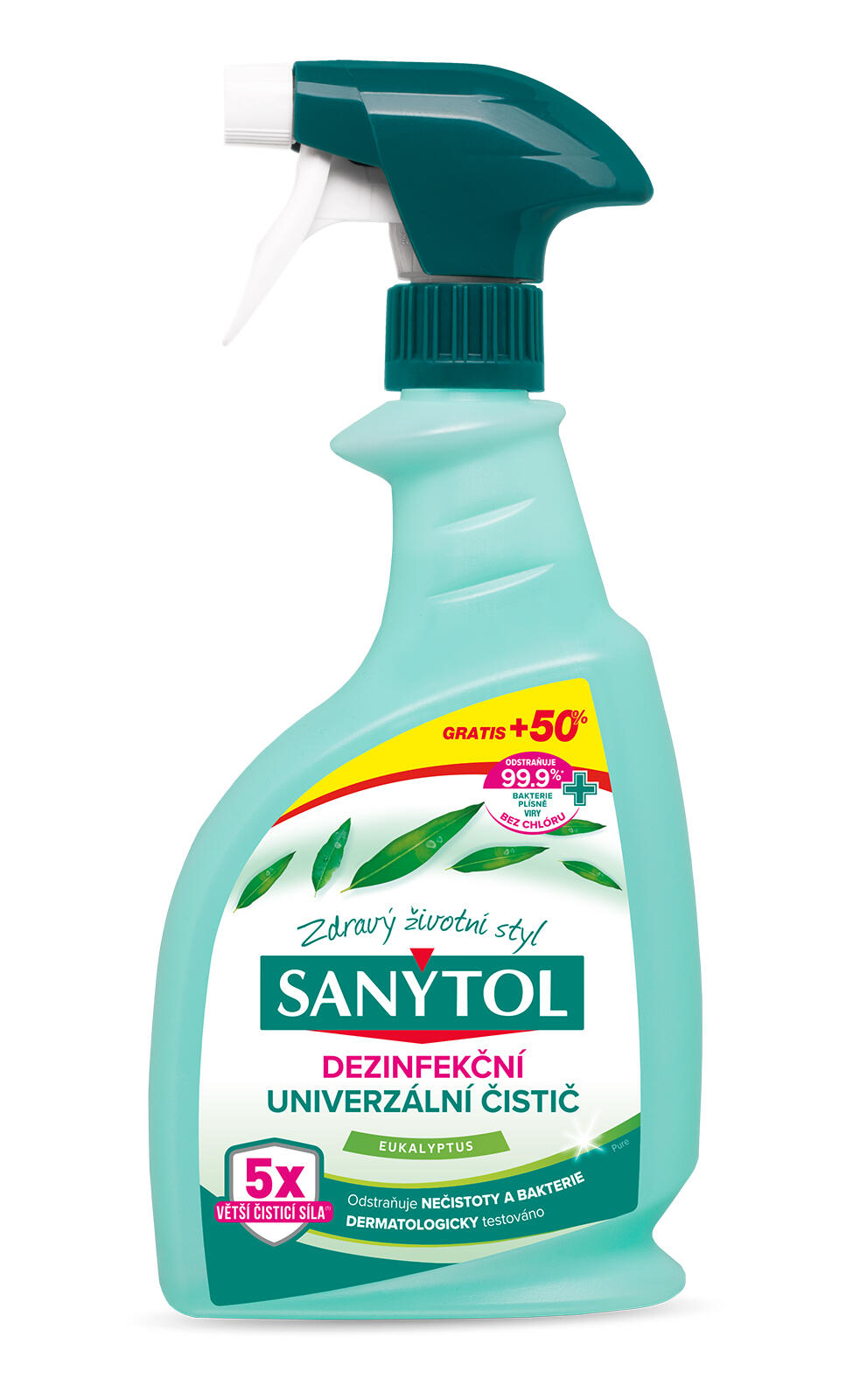 dezinfekce univerz.čistič EUKALYPTUS sprej 500ml+50% ZDARMA SANYTOL 0.83 Kg MTA MAXMIX Sklad14 824750