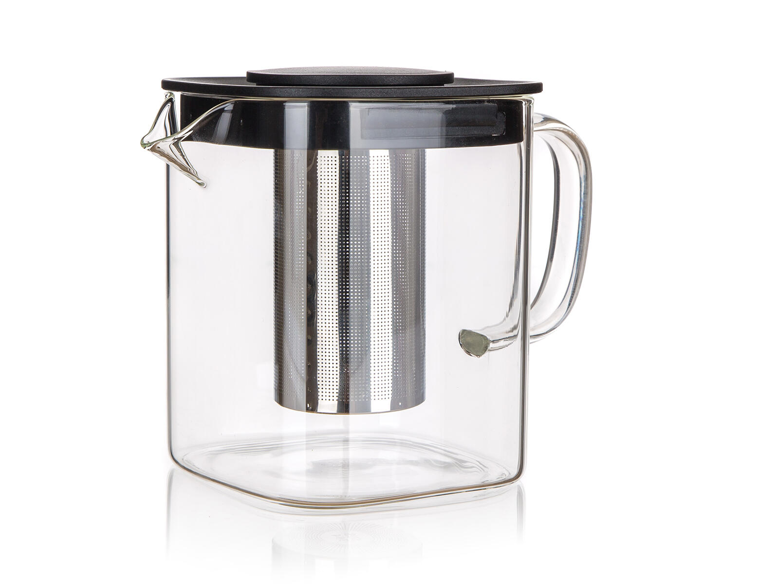 konvice KIRSTY 1,1l skl.se sítkem, víčko PH, rukojeť skl. 0.4 Kg MTA MAXMIX Sklad14 266136 8591022505458