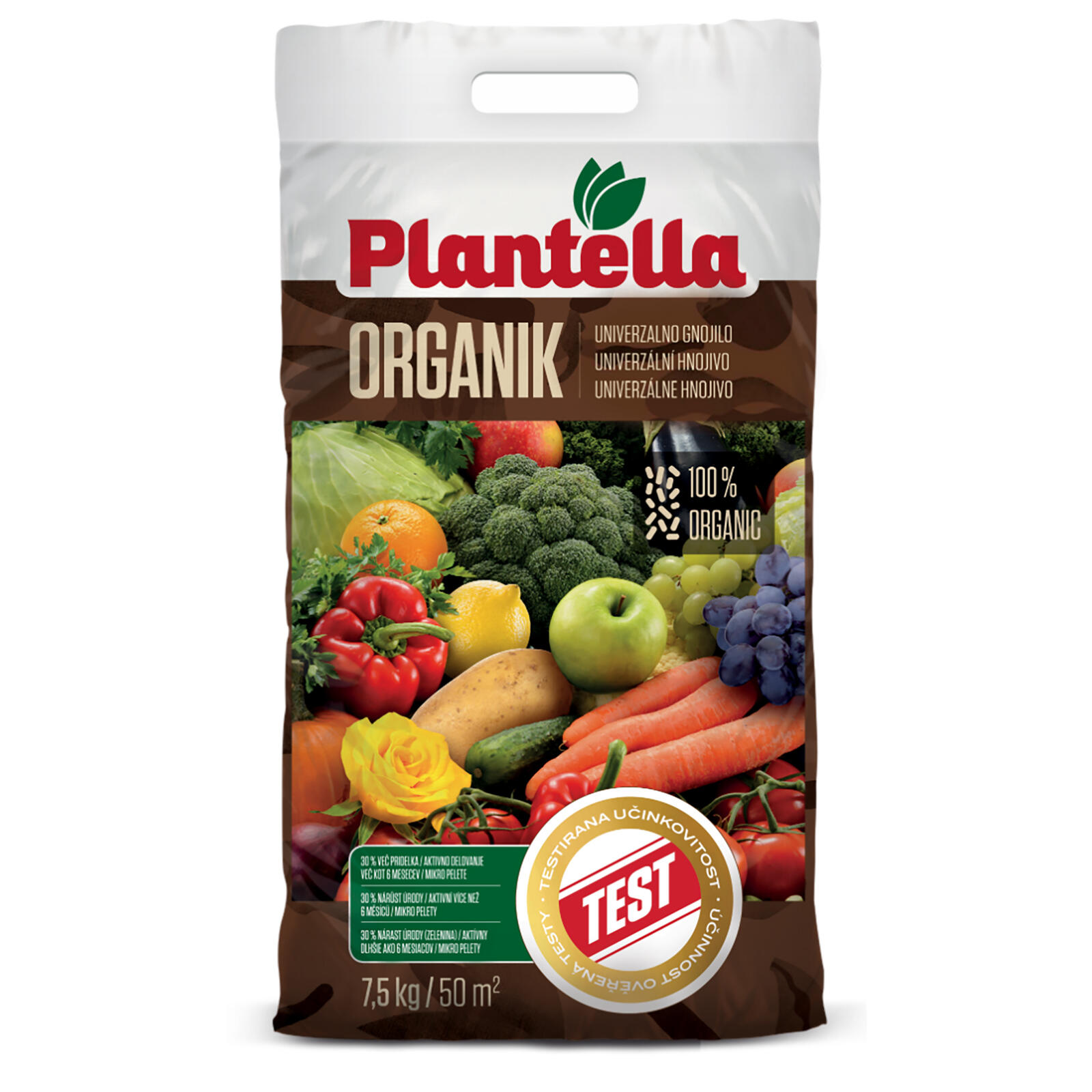 hnojivo ORGANIK 7,5kg BioPlantella 7.5 Kg MTA MAXMIX Sklad14 910778