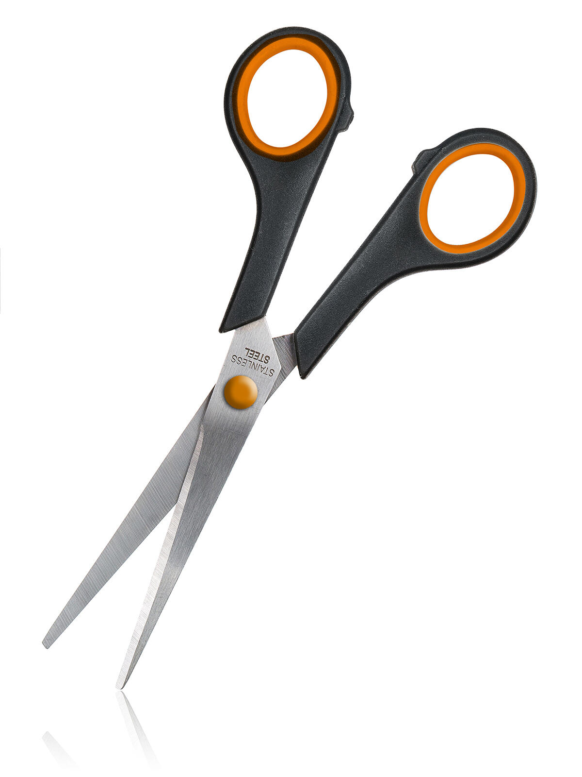 nůžky 17cm nerez OR/ČER 0.05 Kg MTA MAXMIX Sklad14 265841