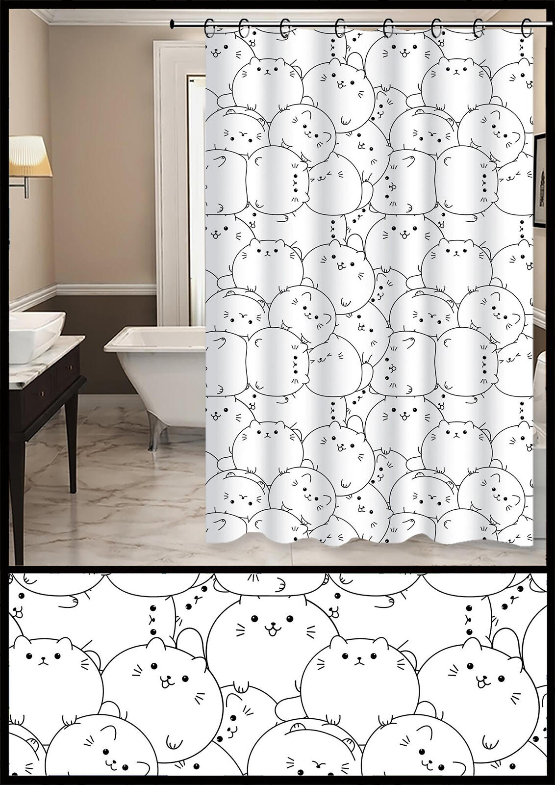 závěs koupel.180x200cm PEVA POSTAVIČKY 0.34 Kg MTA MAXMIX Sklad14 266271