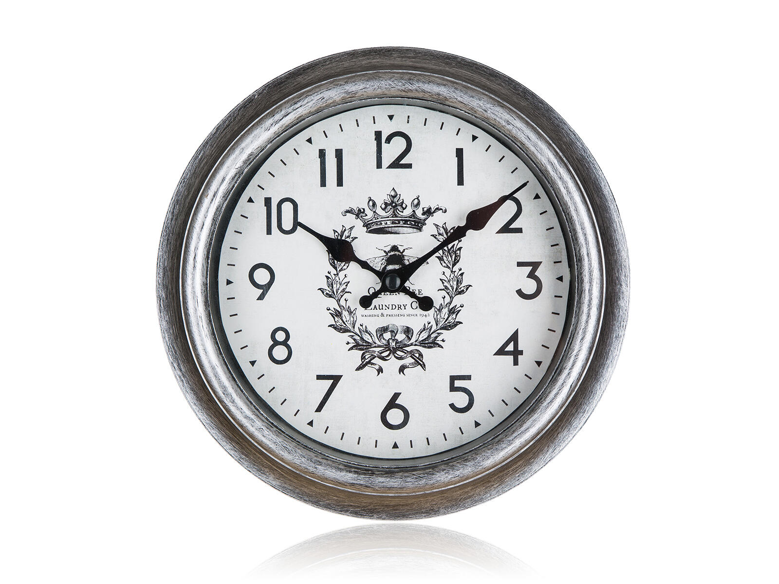 hodiny nástěnné pr.22cm CROWN 0.3 Kg MTA MAXMIX Sklad14 287313