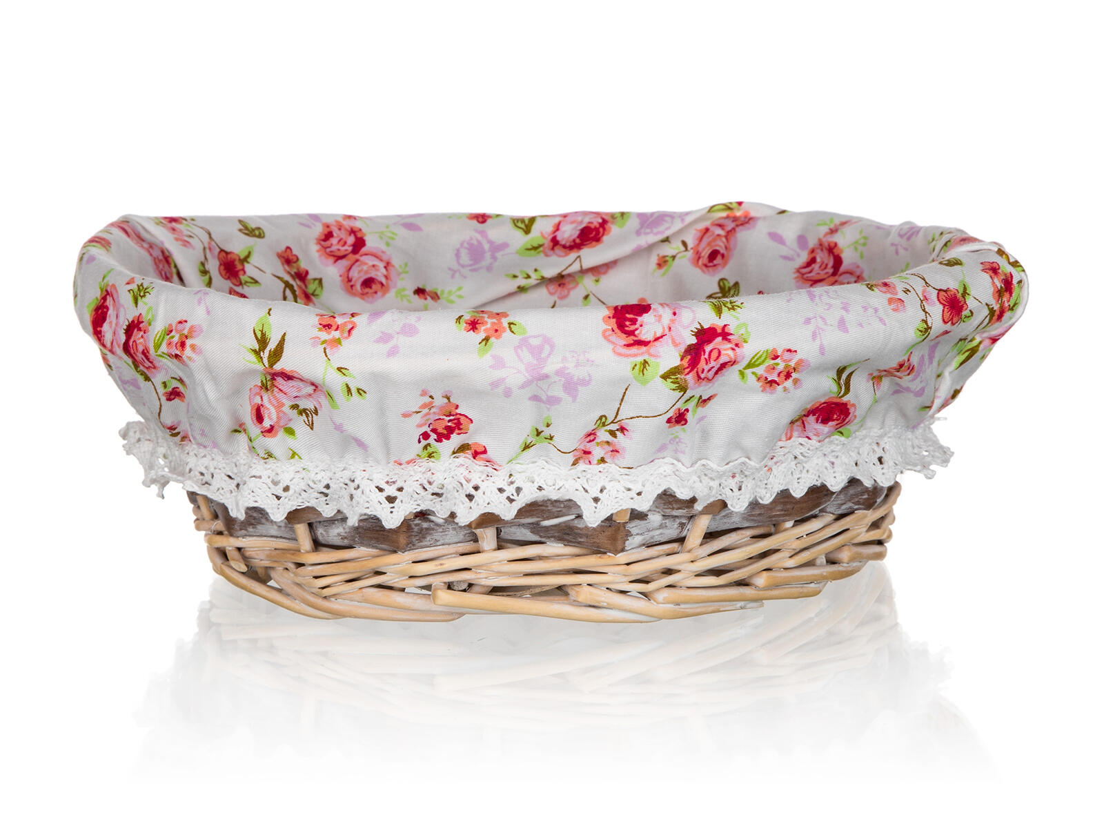 košík ROSES kulatý 25x9cm proutěný 0.11 Kg MTA MAXMIX Sklad14 287428