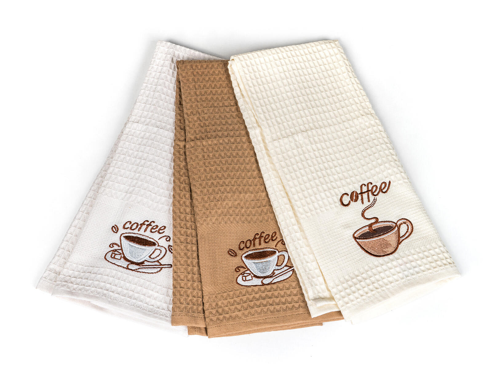 utěrka kuchyňská COFFEE 45x70cm BA mix barev (3ks) 0.24 Kg MTA MAXMIX Sklad14 287792