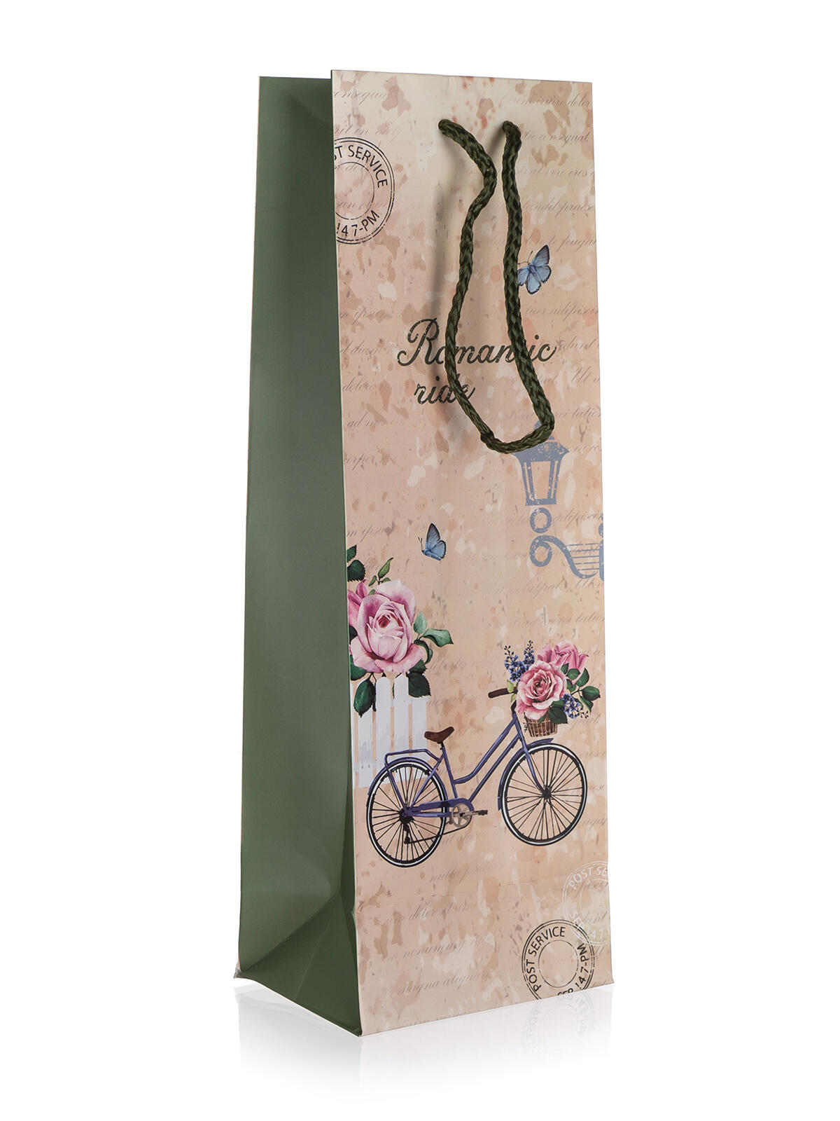 taška dárková na láhev 12x35x9cm ROMANTIC RIDE 0.04 Kg MTA MAXMIX Sklad14 287918