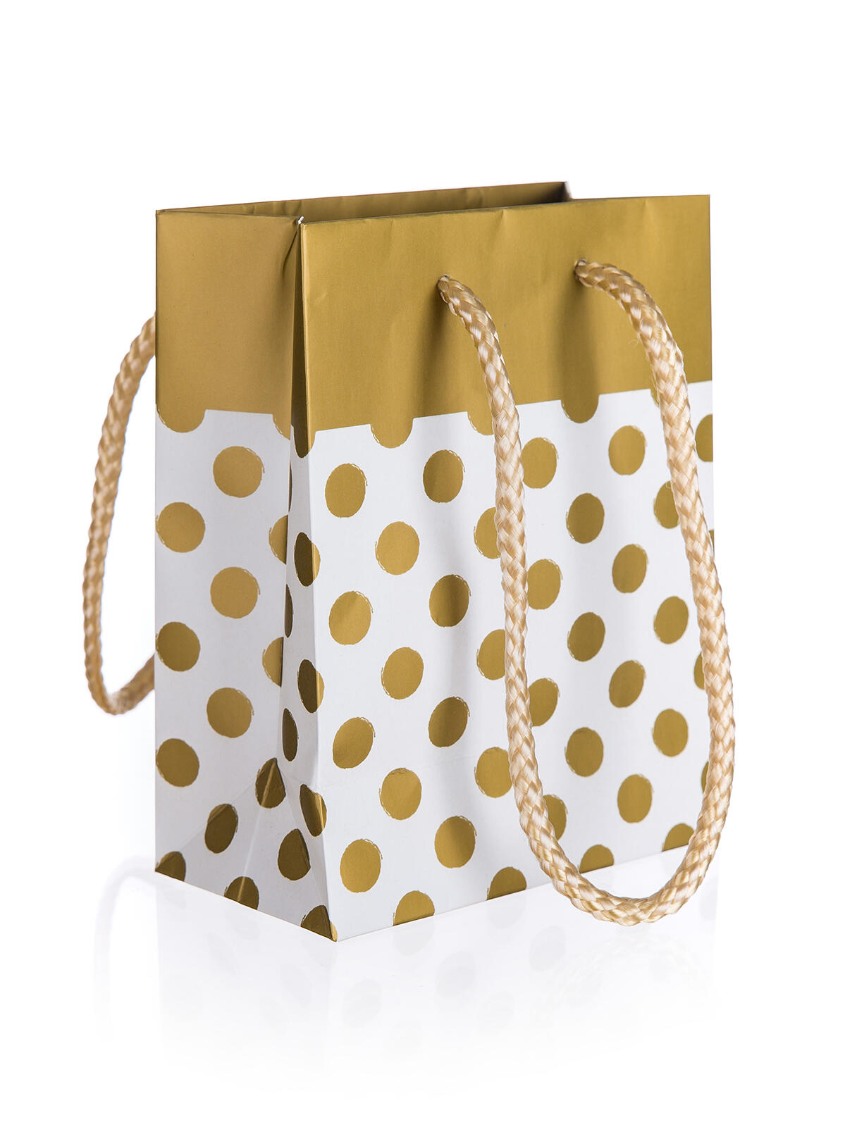 taška dárková 11x14x6cm (S) TEČKY ZLA 0.02 Kg MTA MAXMIX Sklad14 287924