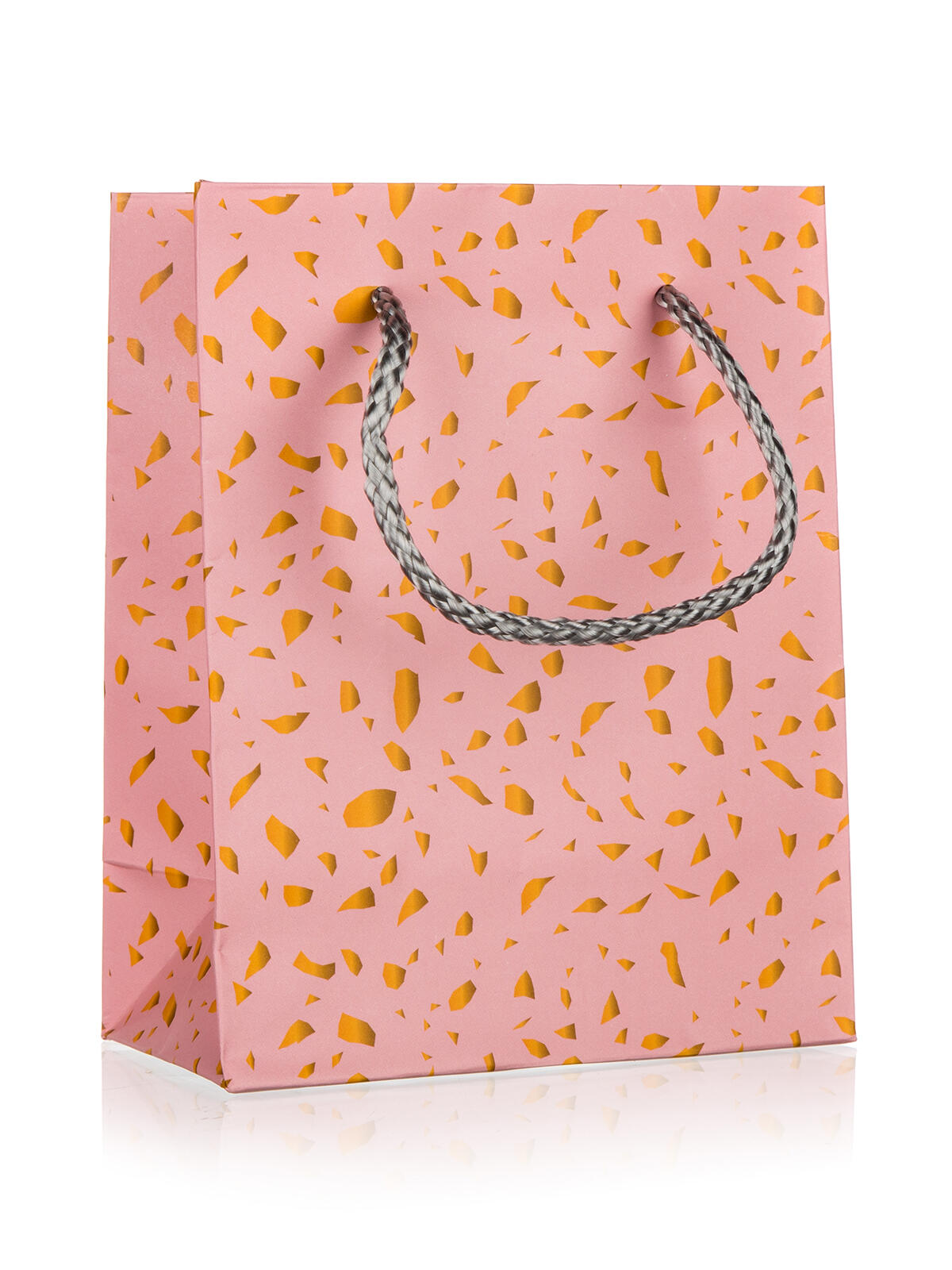 taška dárková 11x14x6cm (S) ZLA/RŮŽ 0.02 Kg MTA MAXMIX Sklad14 287931