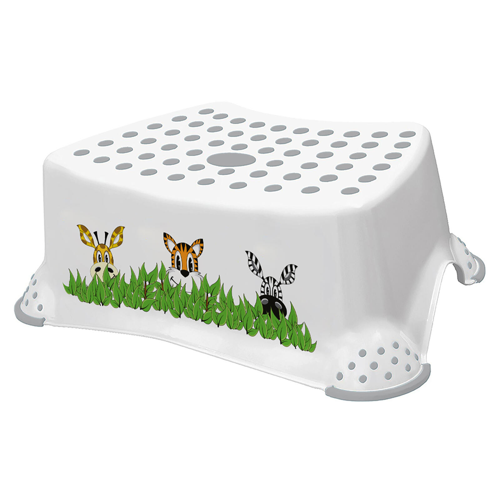 stolička JUNGLE 40,5x28,5cm protiskluzová PH BÍ 0.52 Kg MTA MAXMIX Sklad14 326091