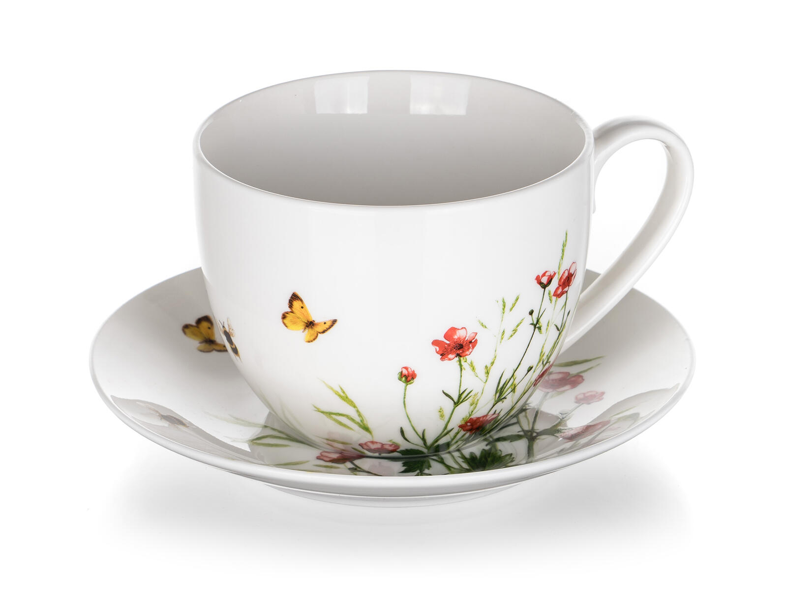 šálek + podšálek 250ml MEADOW keramický