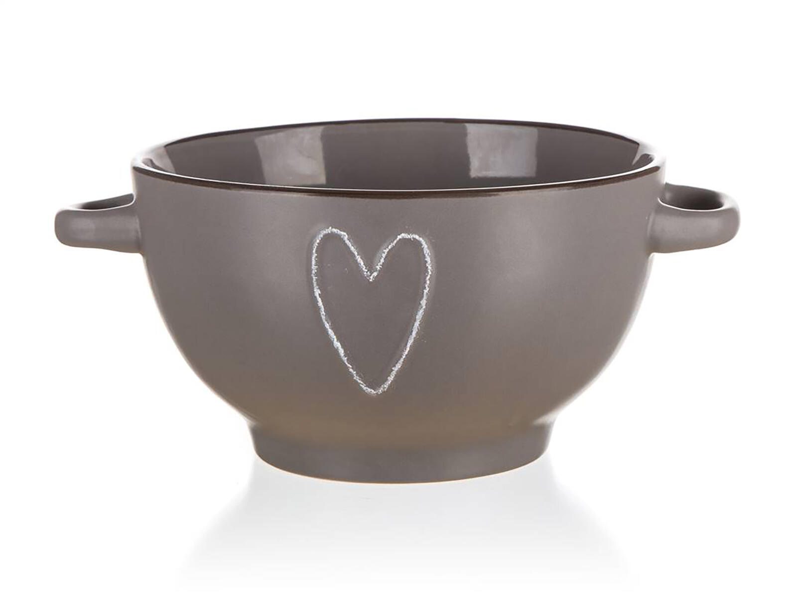 miska 14cm HEART keramická mix barev