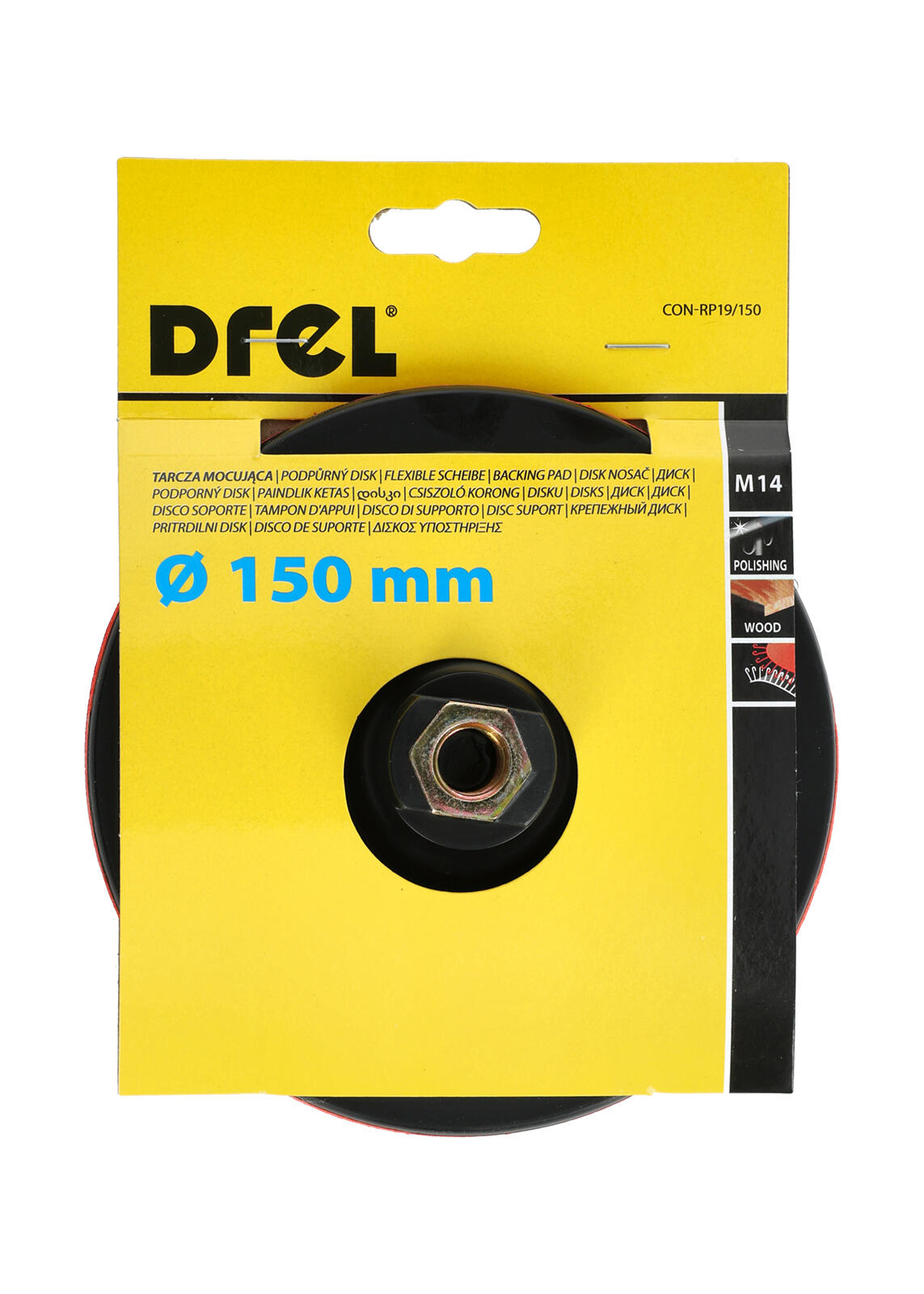 unašeč brus. papíru  150mm M14, SZ, flexa 0.14 Kg MTA MAXMIX Sklad14 464238