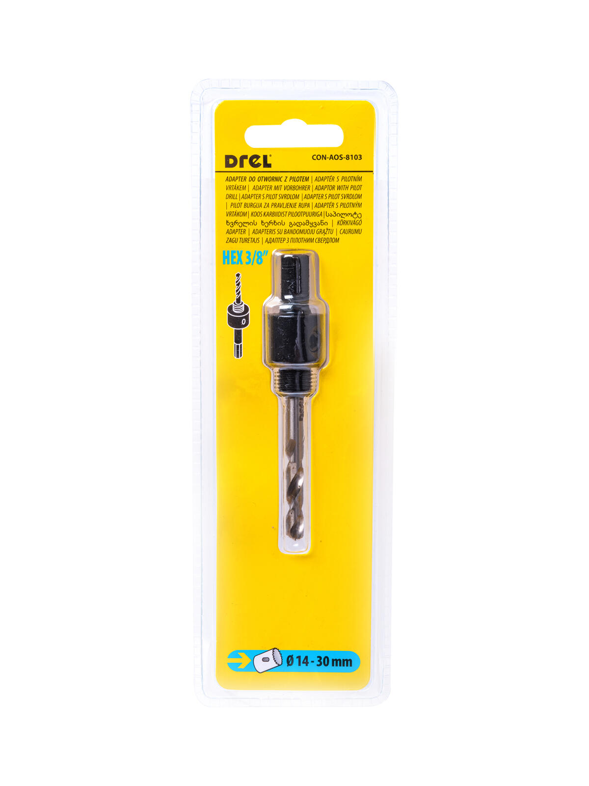 unašeč pro vykružovací korunky Bimetal  14-30mm 0.06 Kg MTA MAXMIX Sklad14 464268