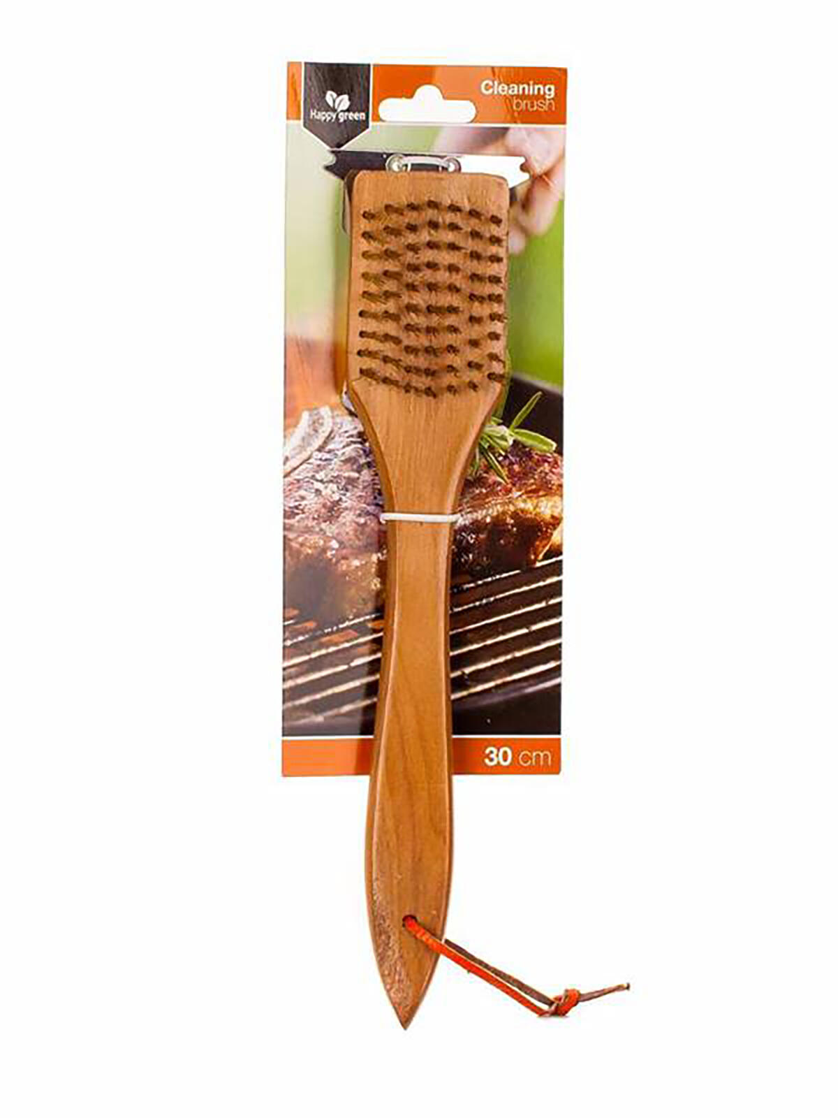 kartáč na čištění grilu 30cm dřev.