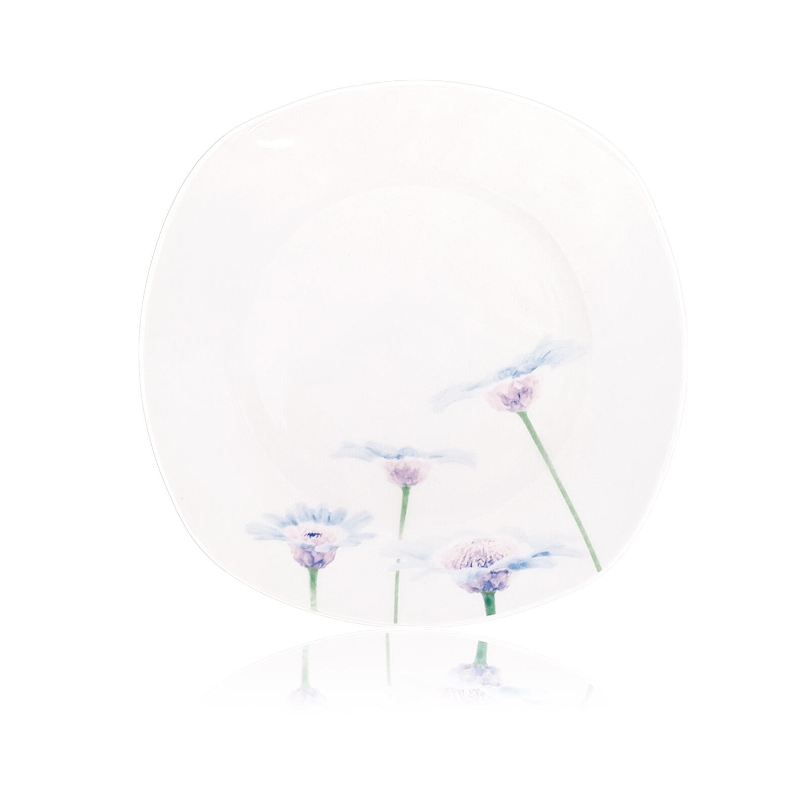 sada jídelní BLUE DAISY square 18díl. porcelánová 7 Kg MTA MAXMIX Sklad14 326906