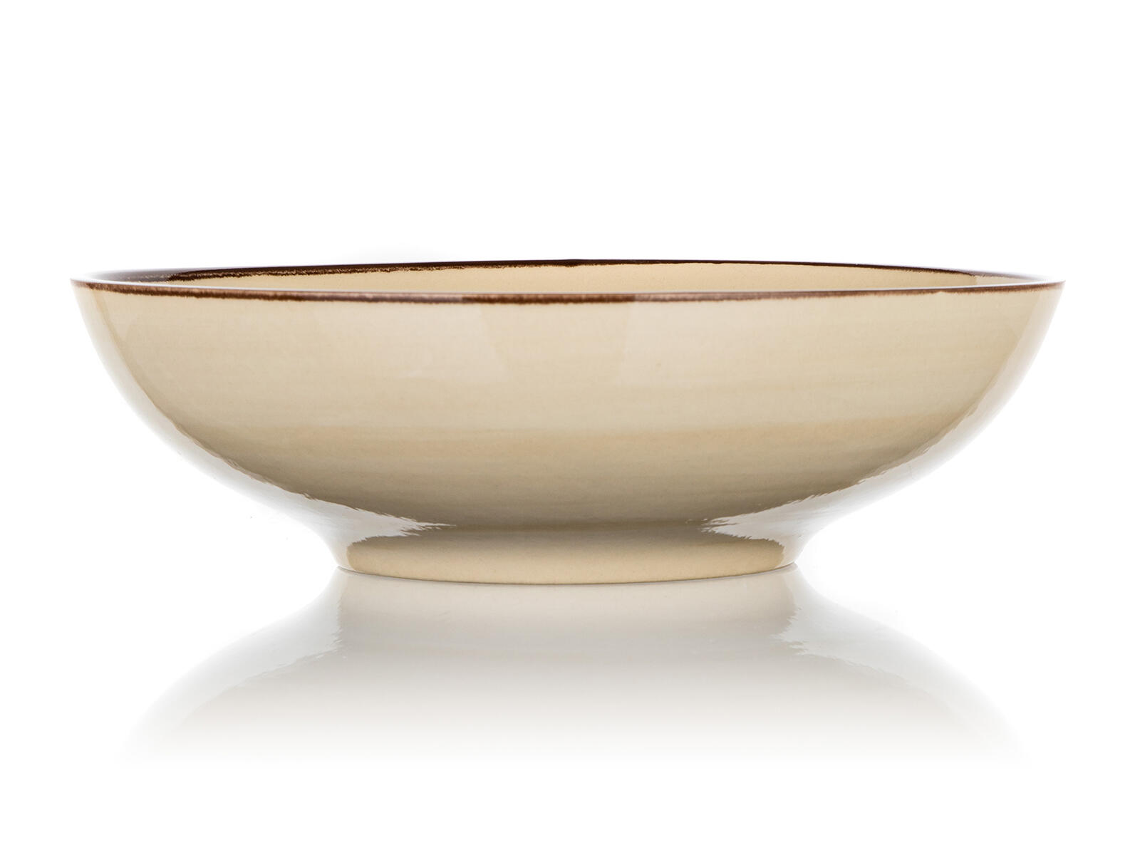 talíř hluboký 18cm PALAS keramický KRÉM 0.47 Kg MTA MAXMIX Sklad14 326241