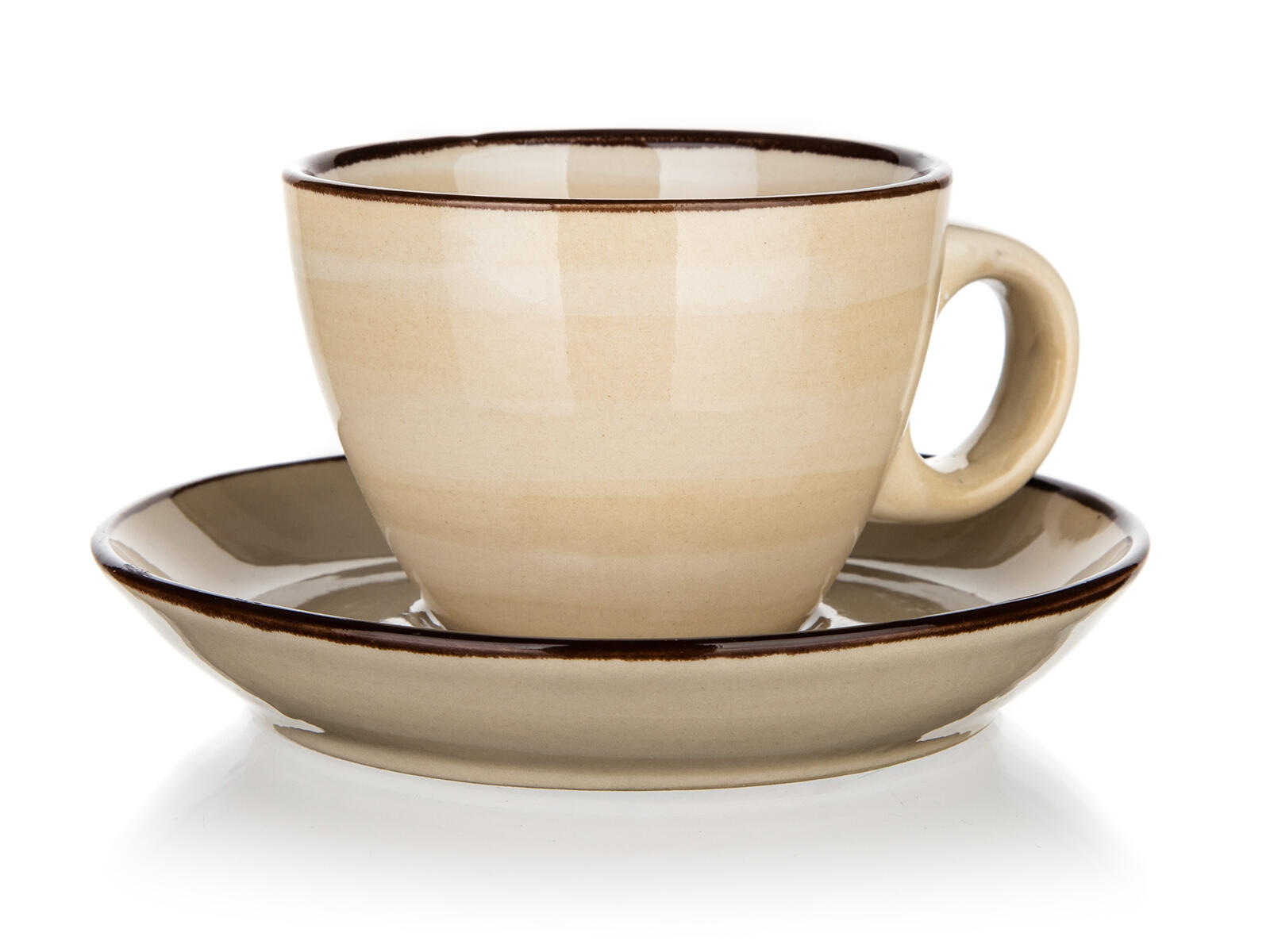 šálek + podšálek  90ml PALAS keramický KRÉM 0.21 Kg MTA MAXMIX Sklad14 326907