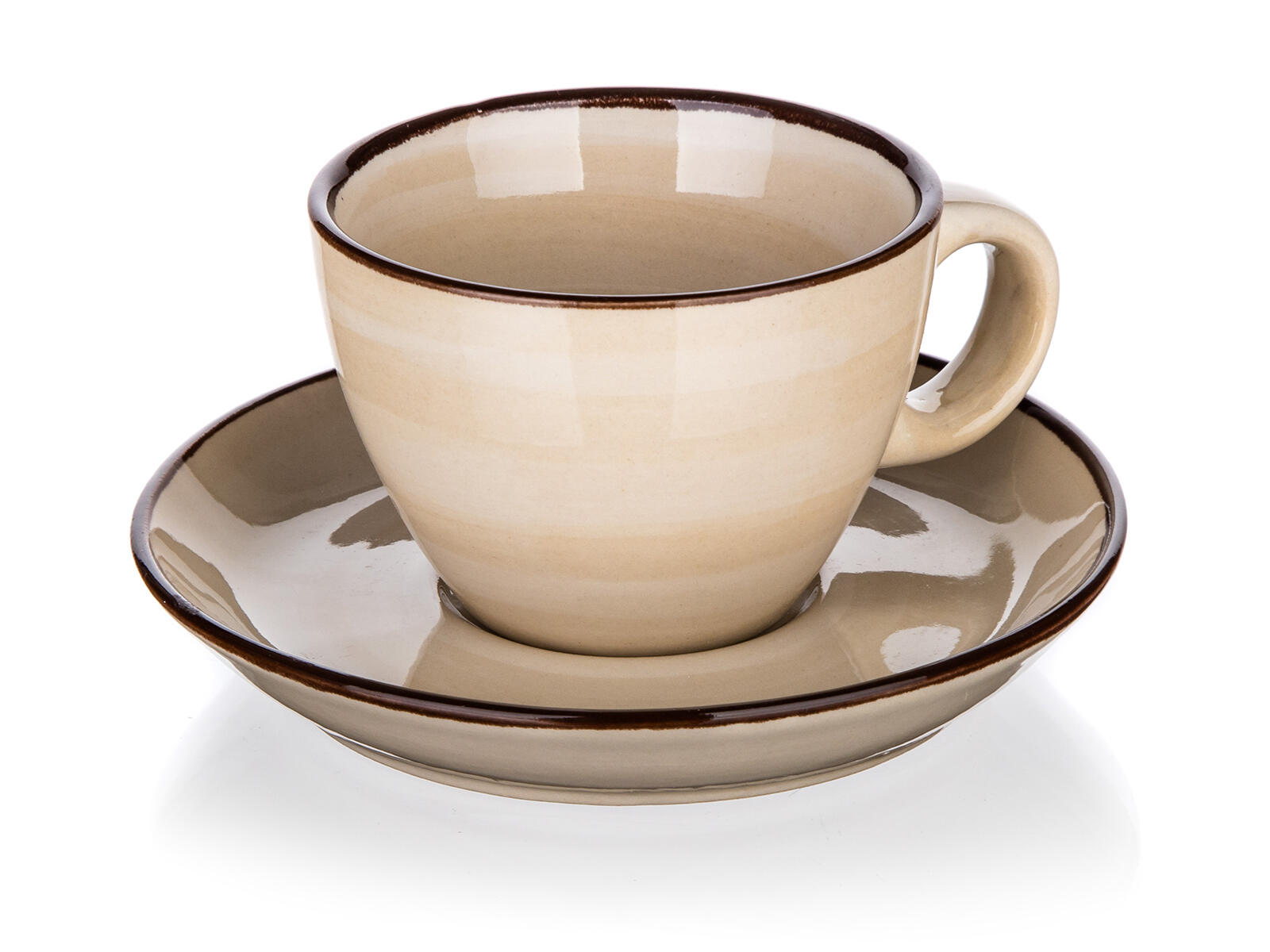 šálek + podšálek  90ml PALAS keramický KRÉM 0.21 Kg MTA MAXMIX Sklad14 326907