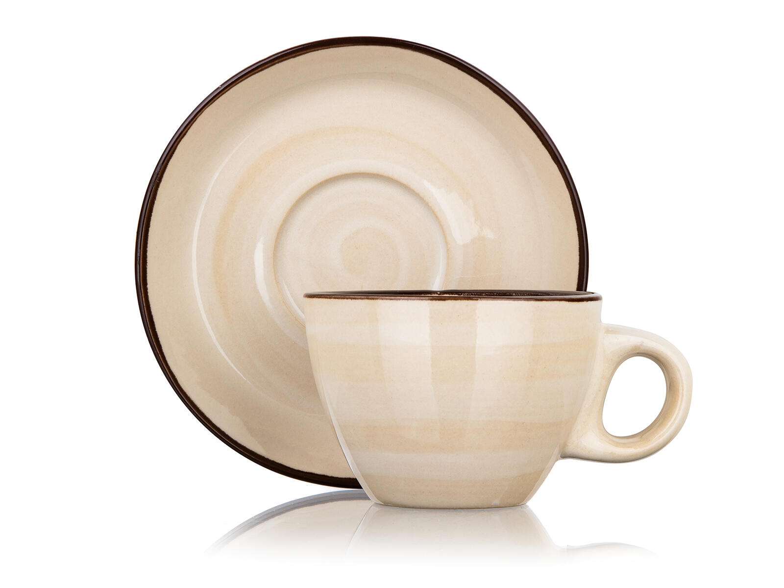 šálek + podšálek  90ml PALAS keramický KRÉM 0.21 Kg MTA MAXMIX Sklad14 326907