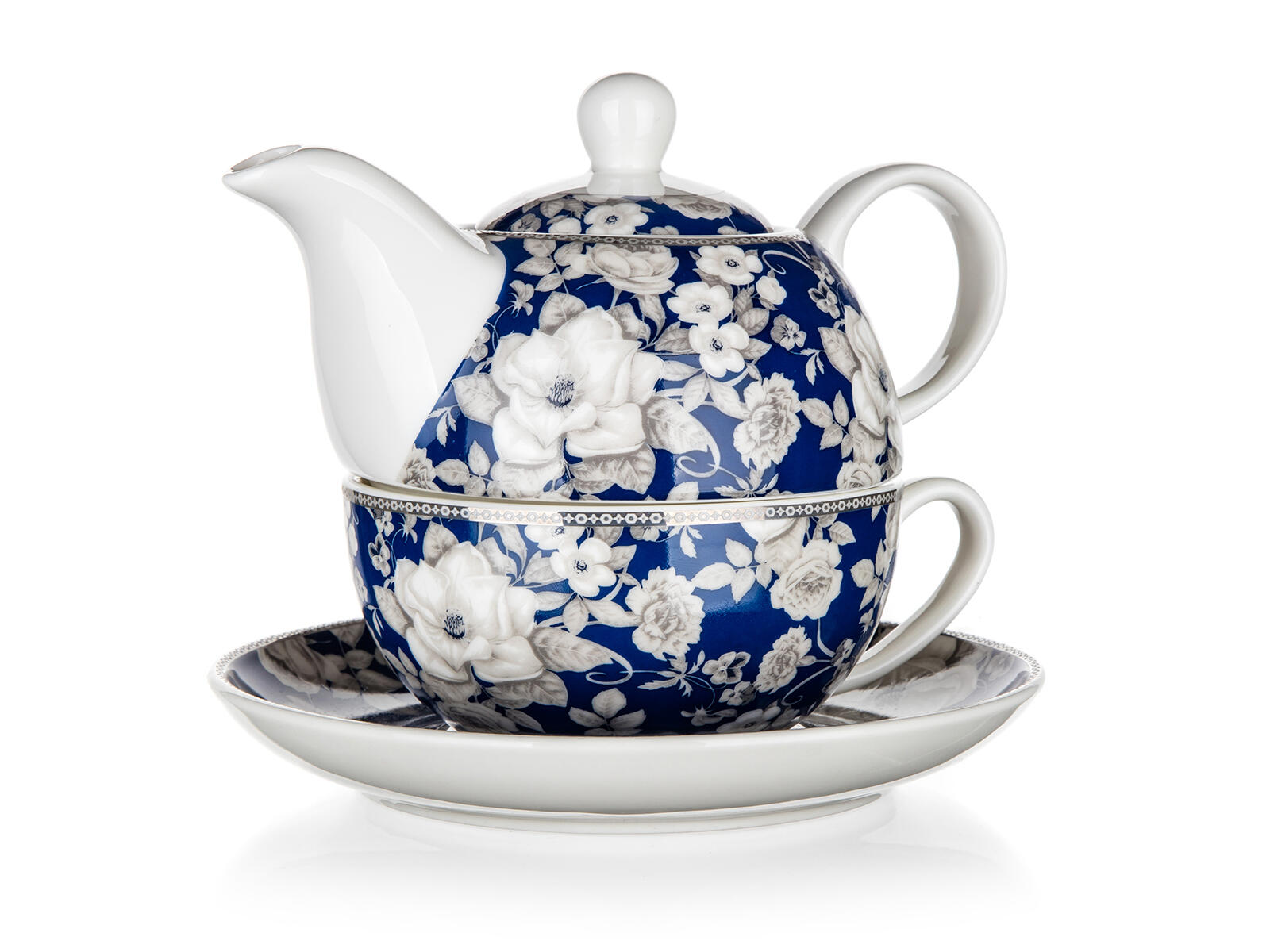 konvička 400ml + šálek 220ml FLOWER keramika 0.85 Kg MTA MAXMIX Sklad14 326917