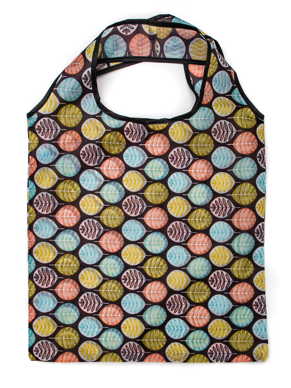 taška nákupní skládací LIST 59x37cm PES