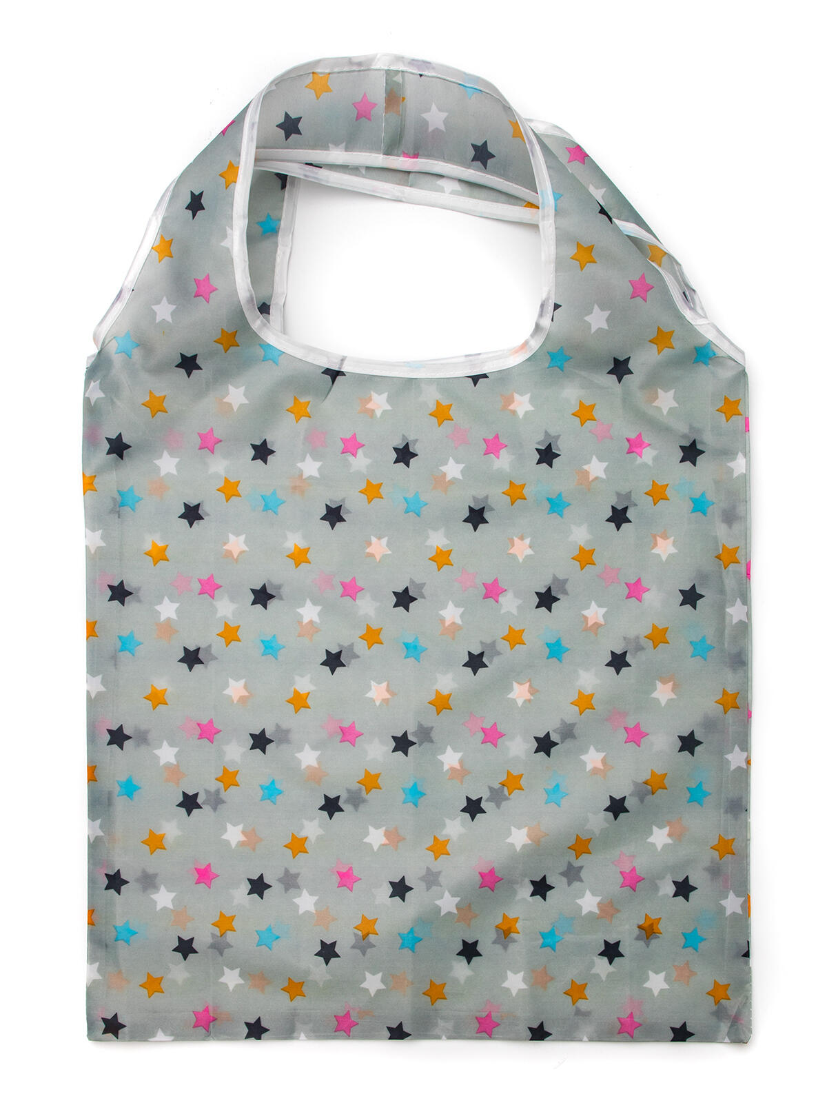 taška nákupní skládací HVĚZDY 59x37cm PES 0.02 Kg MTA MAXMIX Sklad14 326935