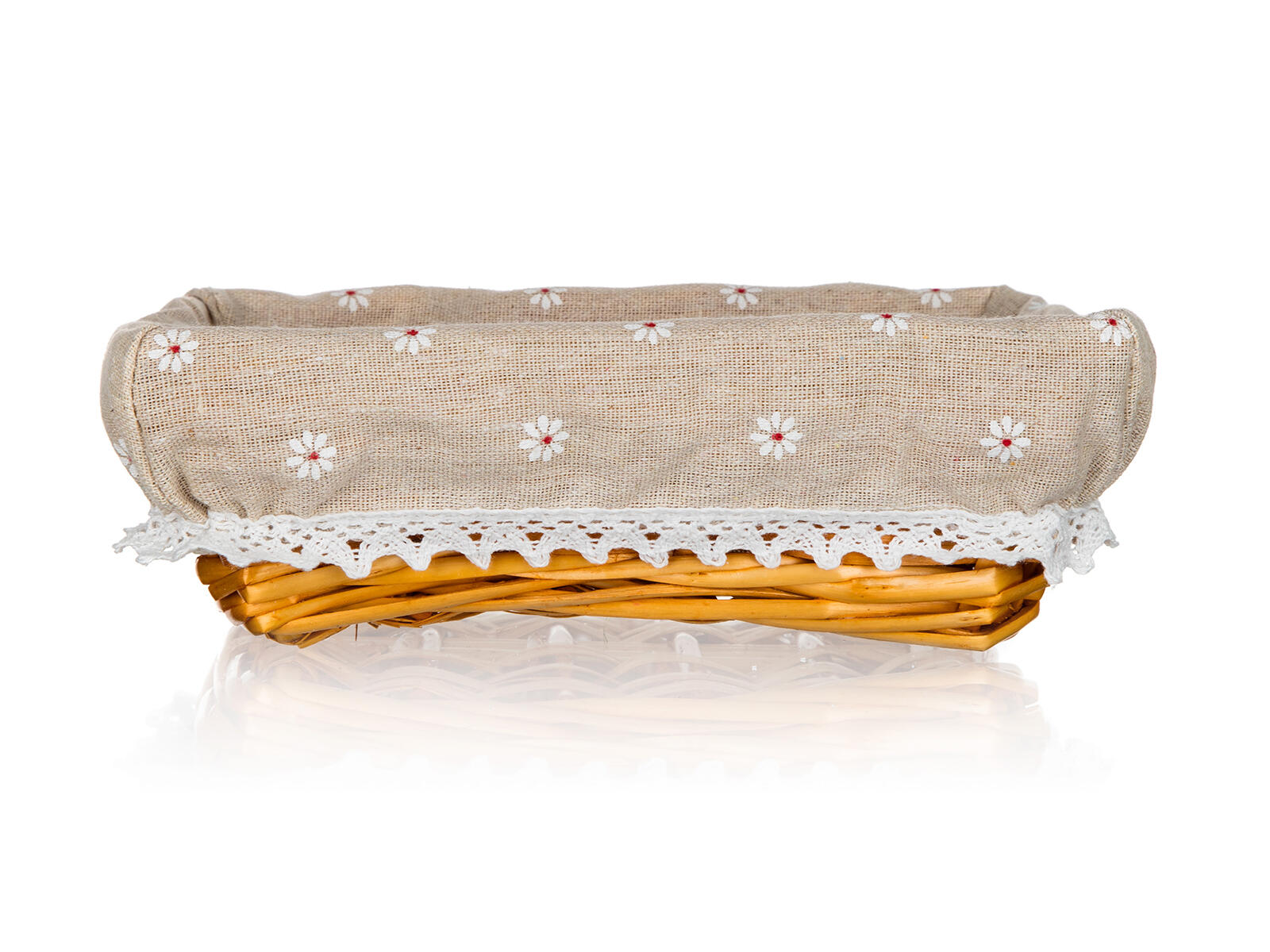 košík DAISY obdélník. 22x16x6,5cm proutěný 0.07 Kg MTA MAXMIX Sklad14 327008 8596417106432