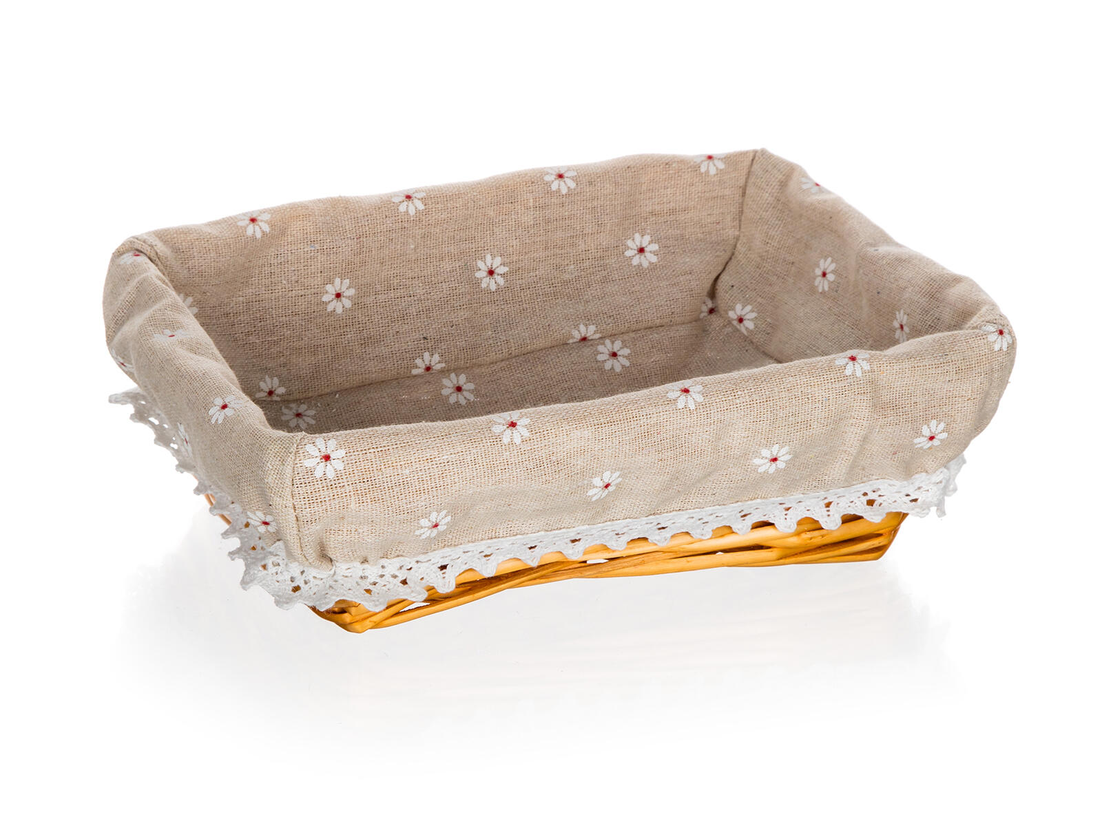 košík DAISY obdélník. 22x16x6,5cm proutěný 0.07 Kg MTA MAXMIX Sklad14 327008 8596417106432