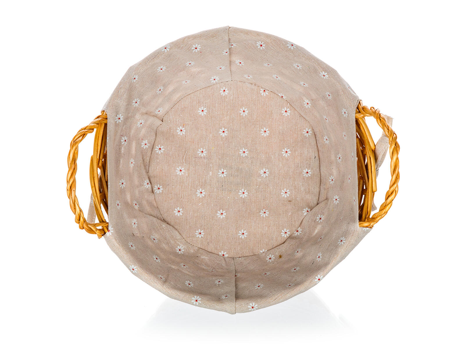 košík DAISY kulatý 30x12cm s uchy proutěný 0.16 Kg MTA MAXMIX Sklad14 327011