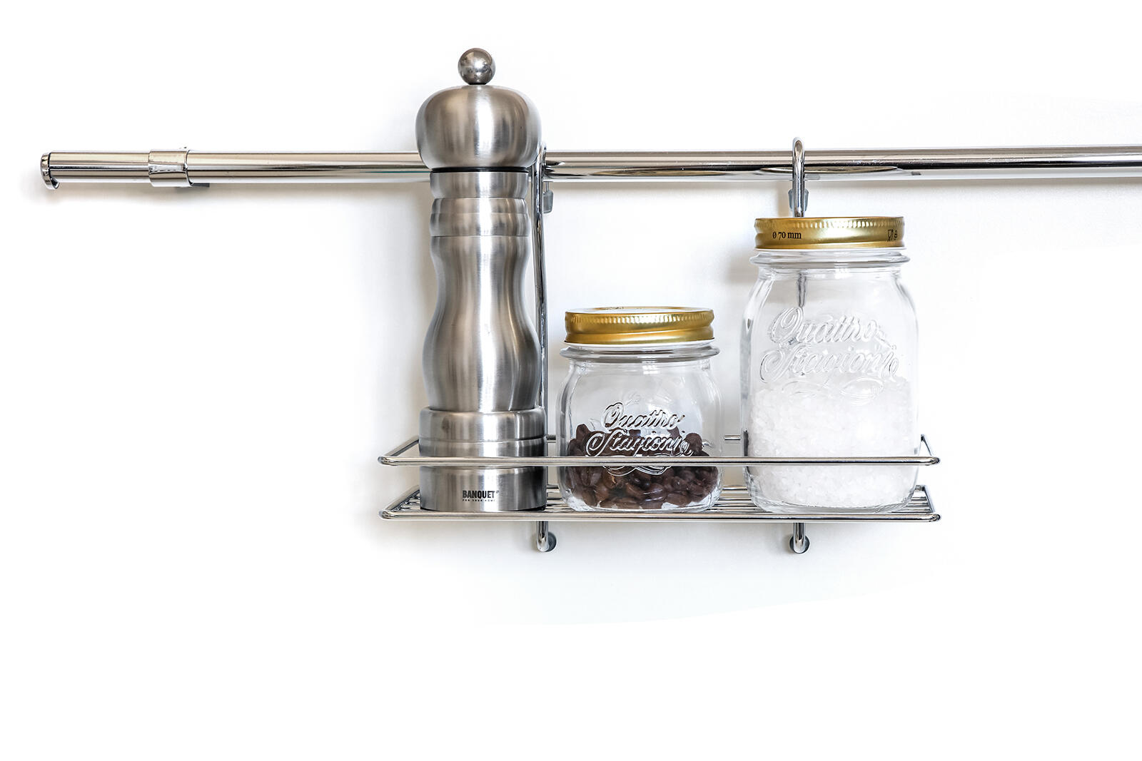 polička závěsná VARIELLA 26x21x14cm Cr 0.37 Kg MTA MAXMIX Sklad14 327012