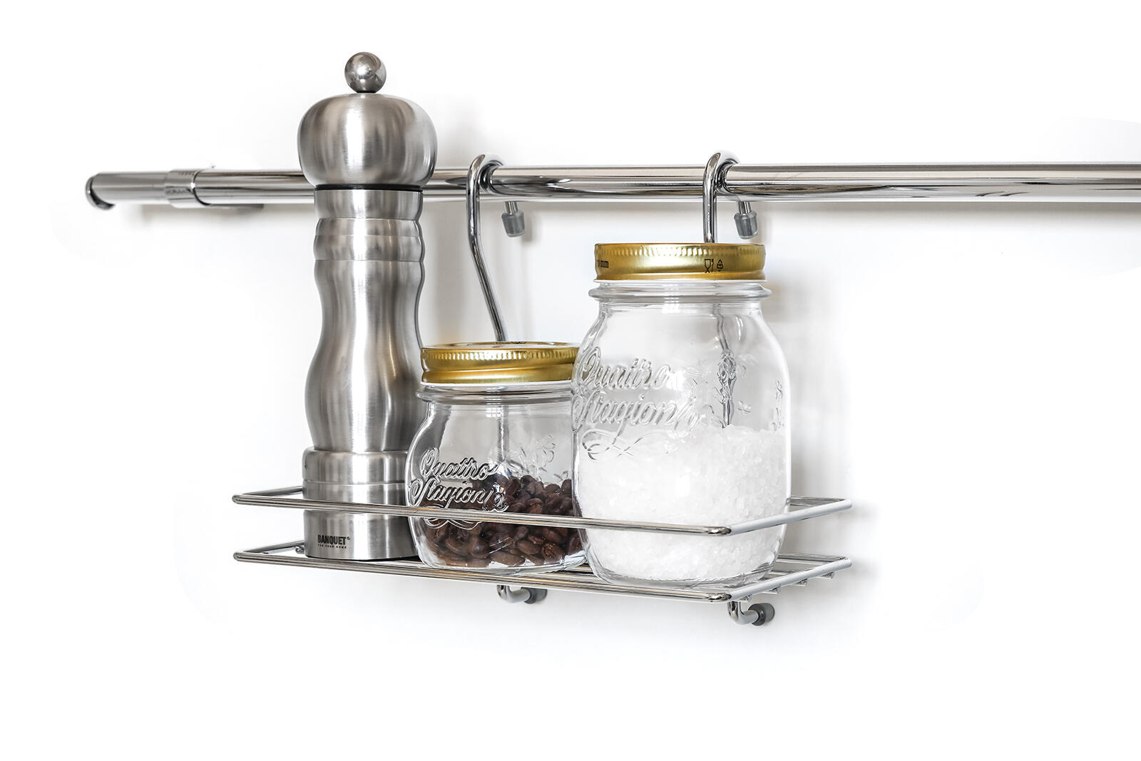 polička závěsná VARIELLA 26x21x14cm Cr 0.37 Kg MTA MAXMIX Sklad14 327012