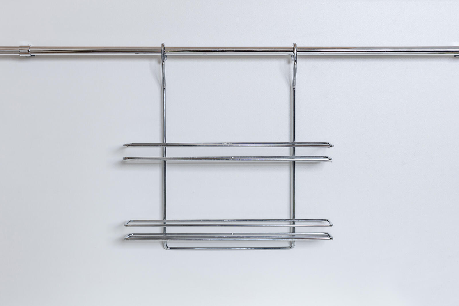 polička závěsná VARIELLA 2 patra 37x37x9cm Cr 0.85 Kg MTA MAXMIX Sklad14 327013