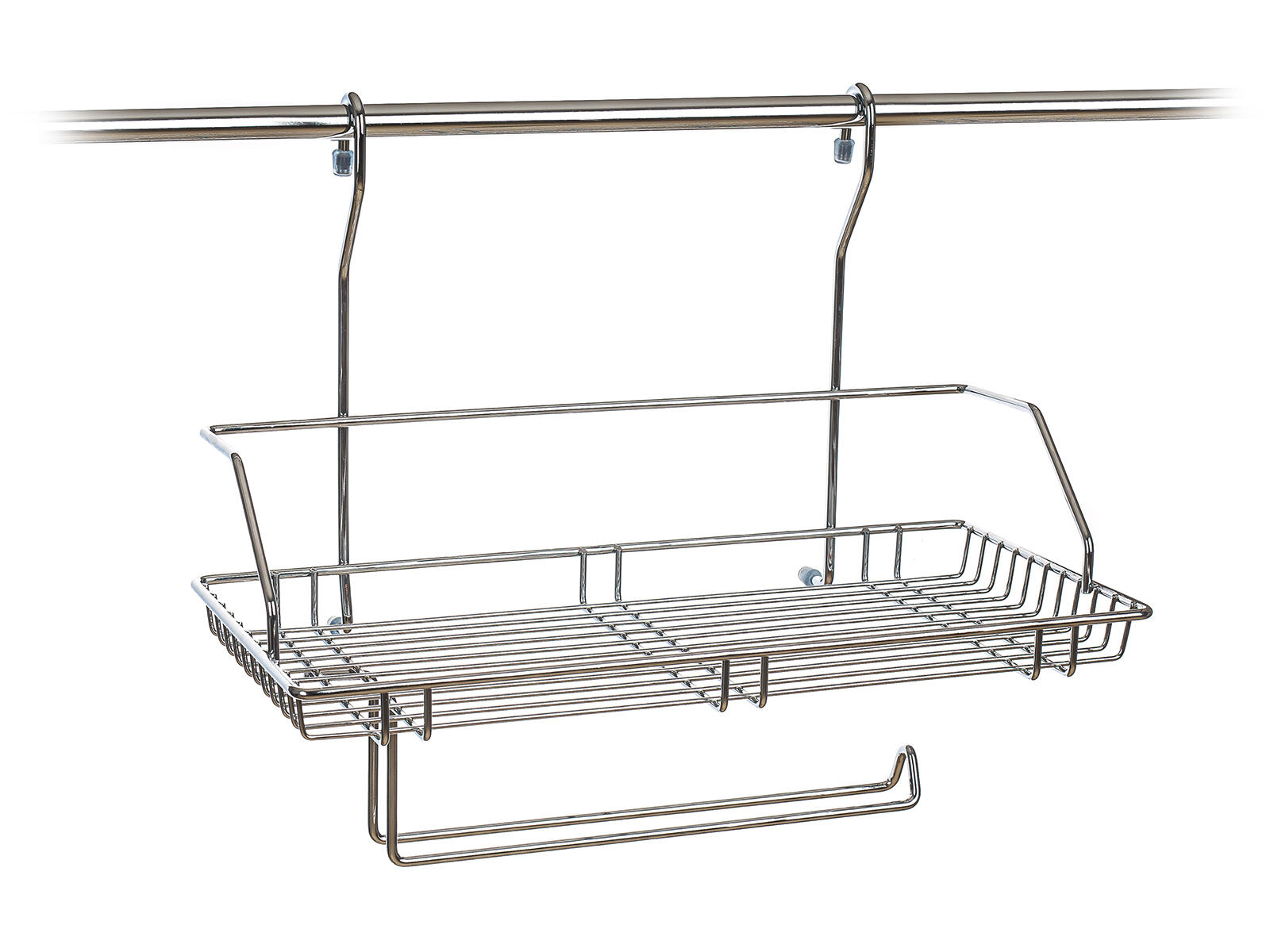 polička závěsná VARIELLA s držákem 40x34x21cm Cr 0.86 Kg MTA MAXMIX Sklad14 327014