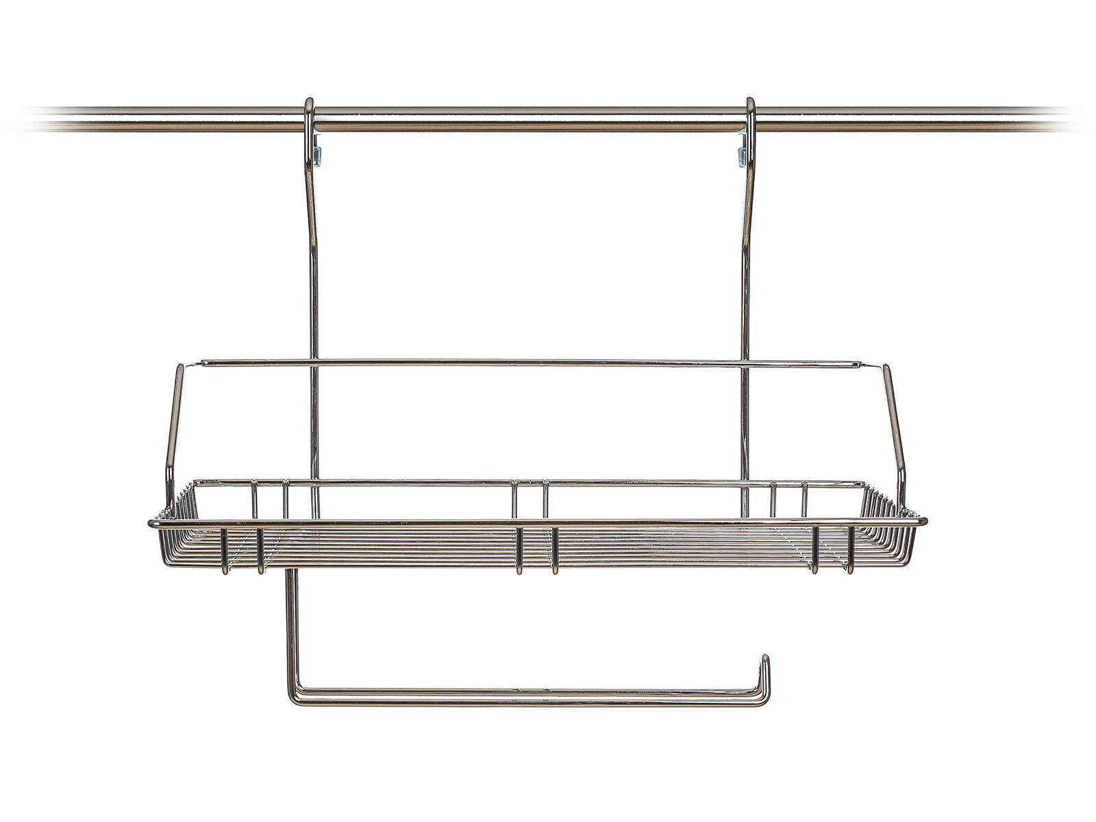 polička závěsná VARIELLA s držákem 40x34x21cm Cr 0.86 Kg MTA MAXMIX Sklad14 327014