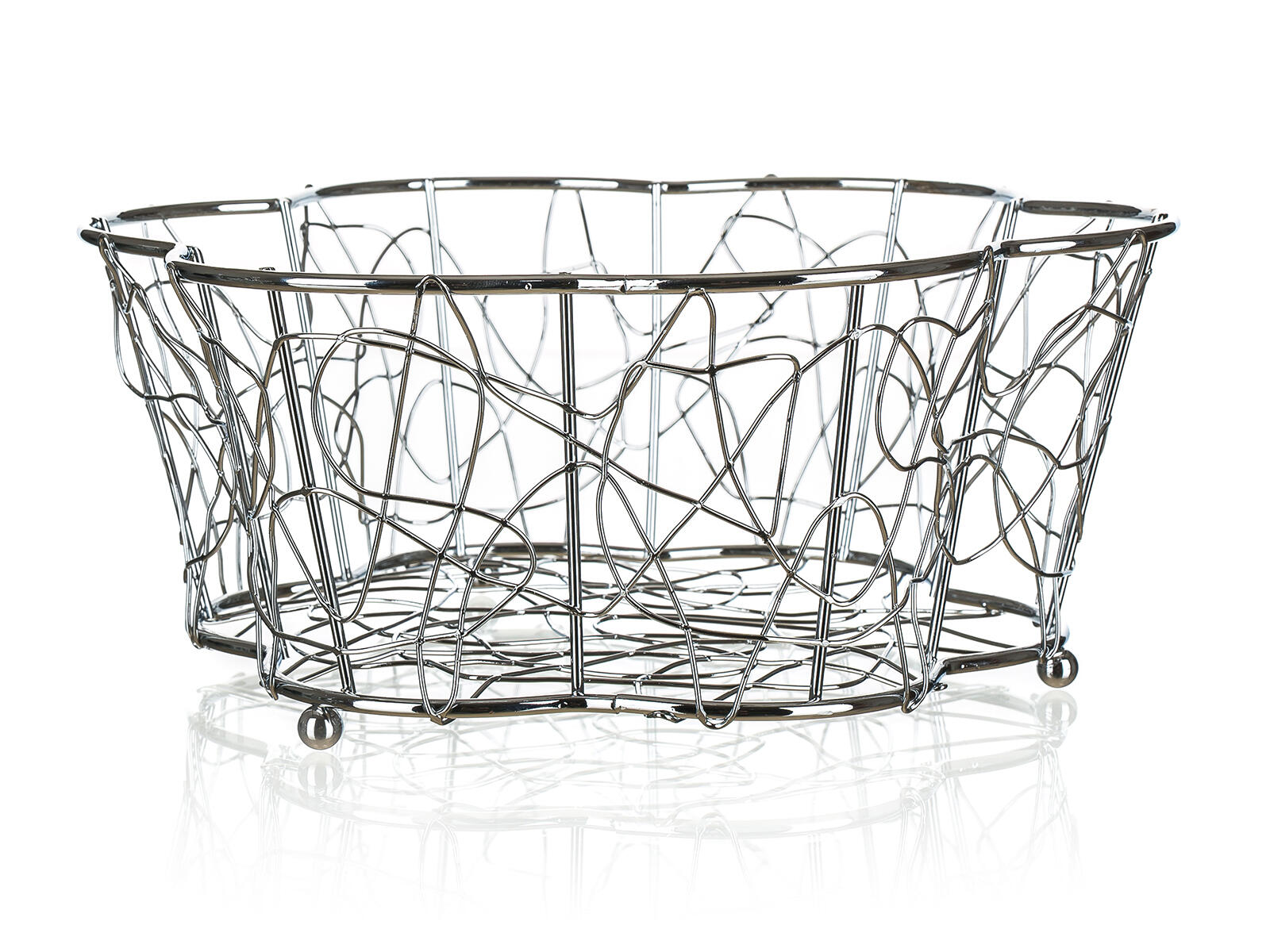 košík na ovoce VANITY pr.24x10cm Cr 0.28 Kg MTA MAXMIX Sklad14 327017