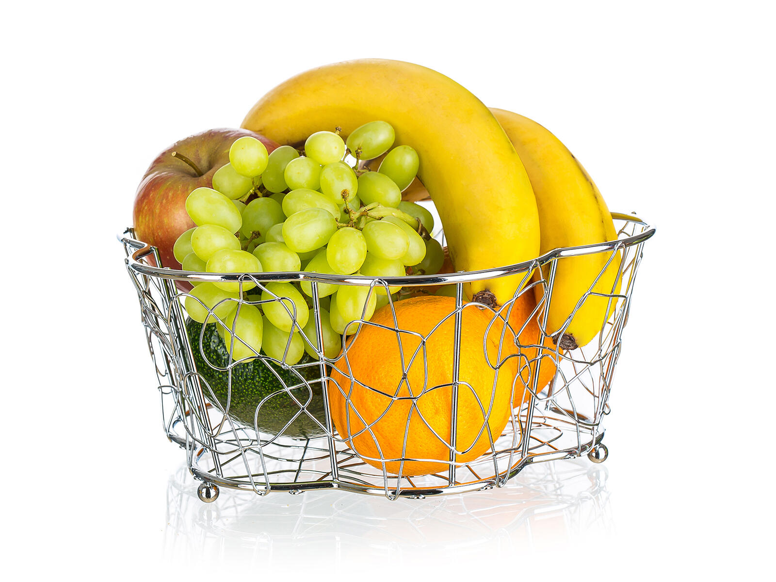 košík na ovoce VANITY pr.24x10cm Cr 0.28 Kg MTA MAXMIX Sklad14 327017