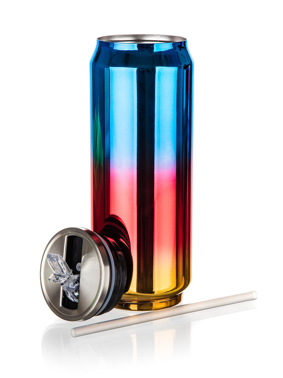 termoska 0,43l plechovka BE COOL nerez DUHOVA MO 0.27 Kg MTA MAXMIX Sklad14 327023