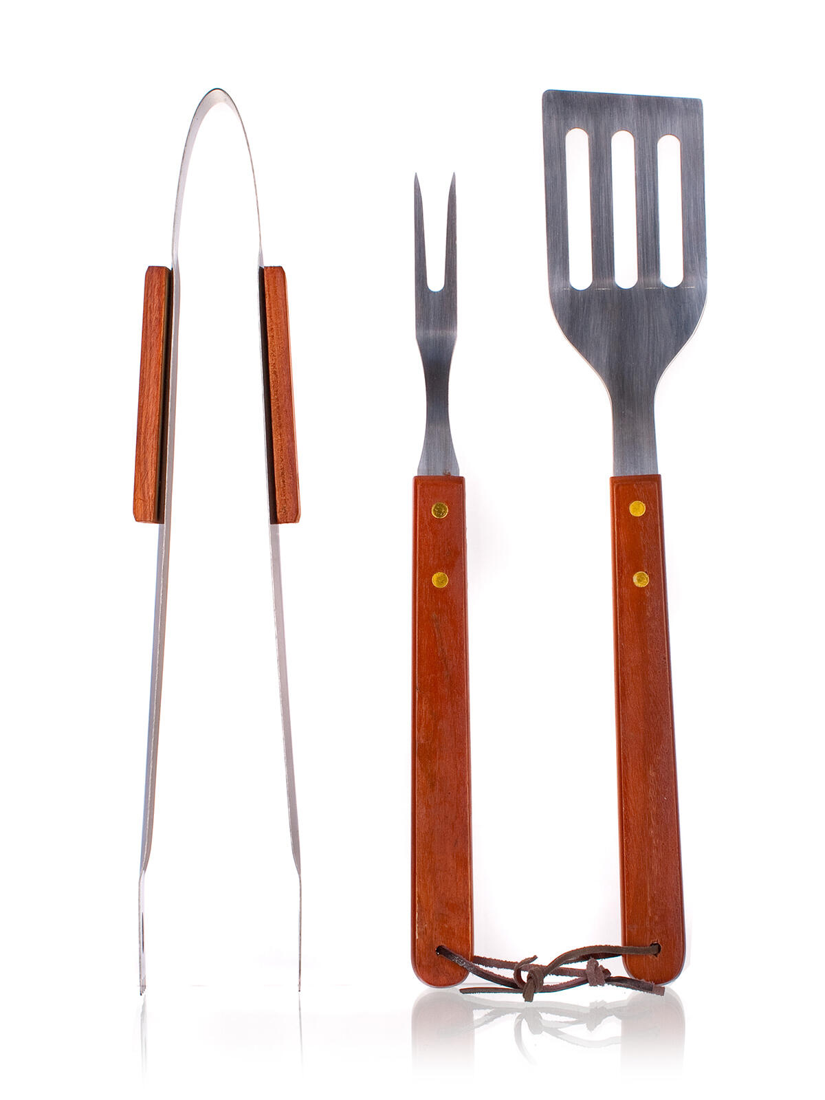 nářadí grilovací BBQ nerez, dřev.ruk. sada 3díl. 0 Kg MTA MAXMIX Sklad14 327041