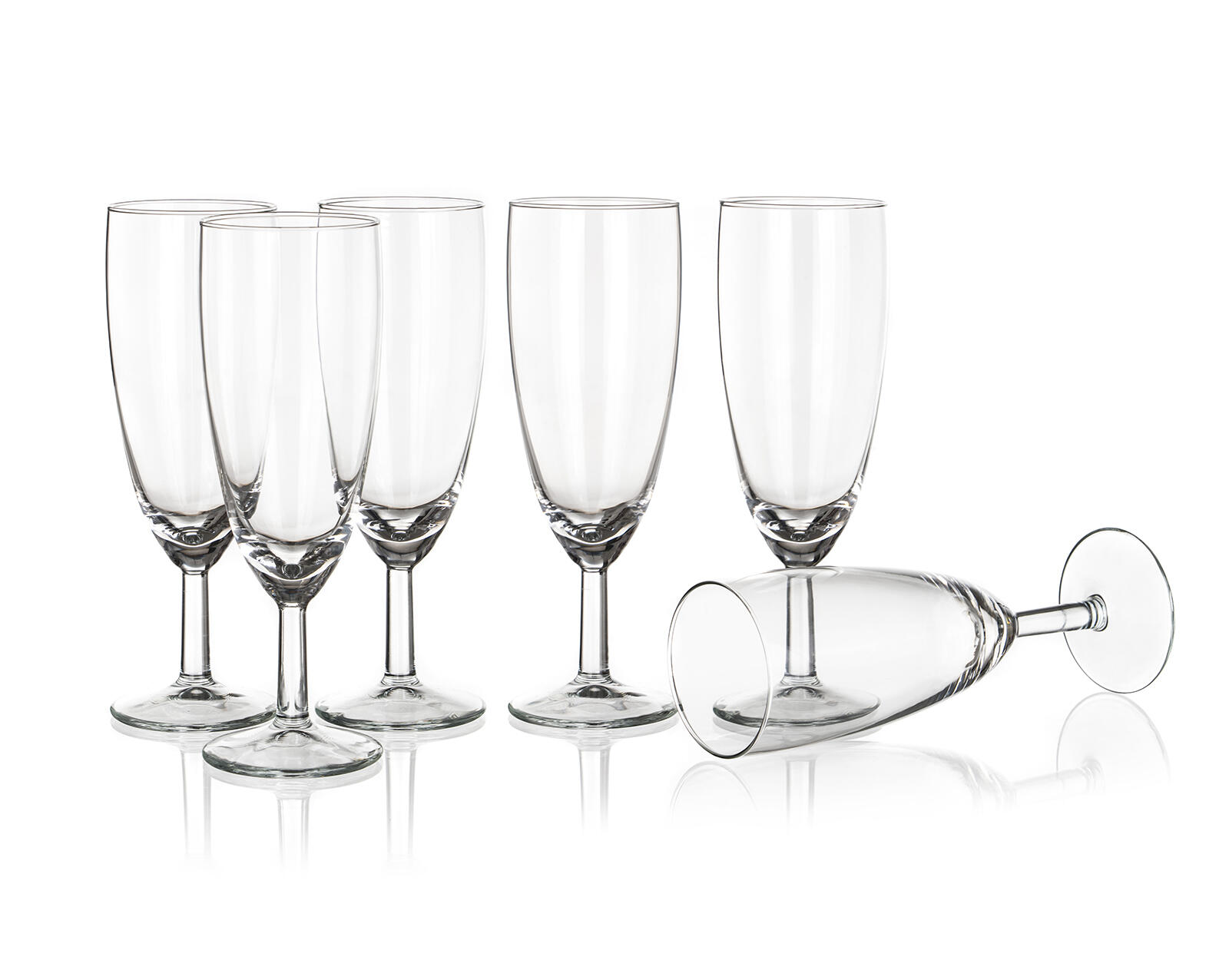 sklenice na šampus flétna 150ml FLUTE (6ks)